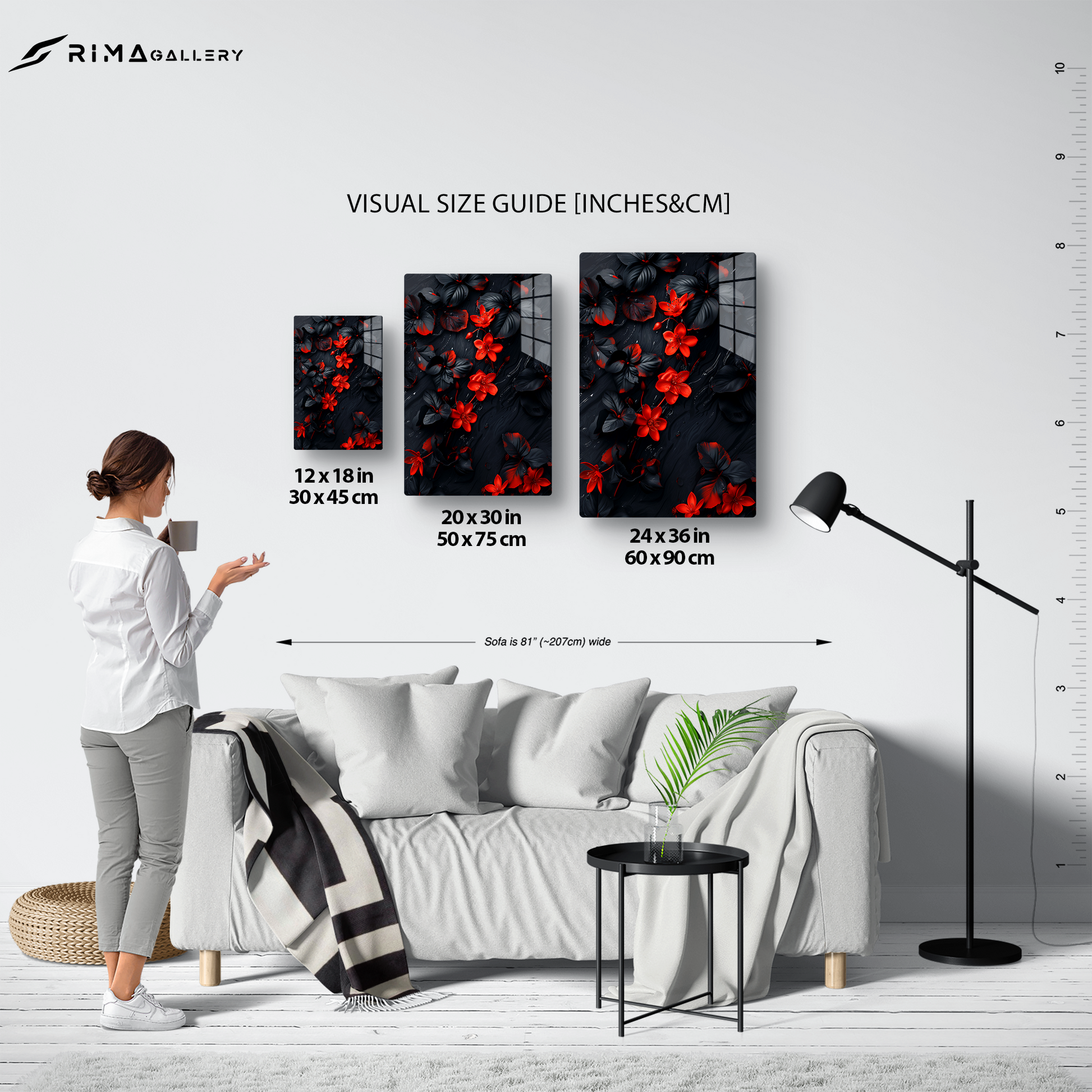 Midnight Bloom (Acrylic)Elevate your space with our sophisticated Acrylic Prints, blending modern art with durability. Perfect for art lovers and design enthusiasts, our prints offer vibranRimaGallery