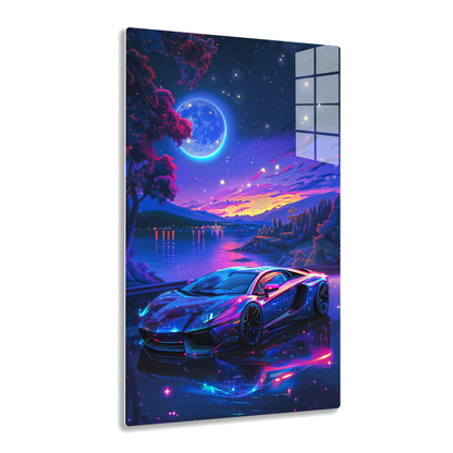 Cosmic Cruise (Acrylic)Embrace sophistication with 'Cosmic Cruise' in acrylic from RimaGallery. Modern elegance meets durability for art lovers. Free US shipping. Shop now!RimaGallery