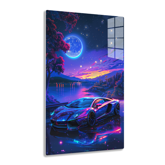 Cosmic Cruise (Acrylic)Embrace sophistication with 'Cosmic Cruise' in acrylic from RimaGallery. Modern elegance meets durability for art lovers. Free US shipping. Shop now!RimaGallery