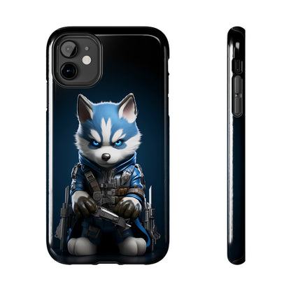 Canine Commando (iPhone Case 11-15)Upgrade Your iPhone with RIMA's Tough Case: Combining sleek style and unmatched protection for iPhone 11-15 models. Durable, fashionable, and eco-friendly. Shop now RimaGallery