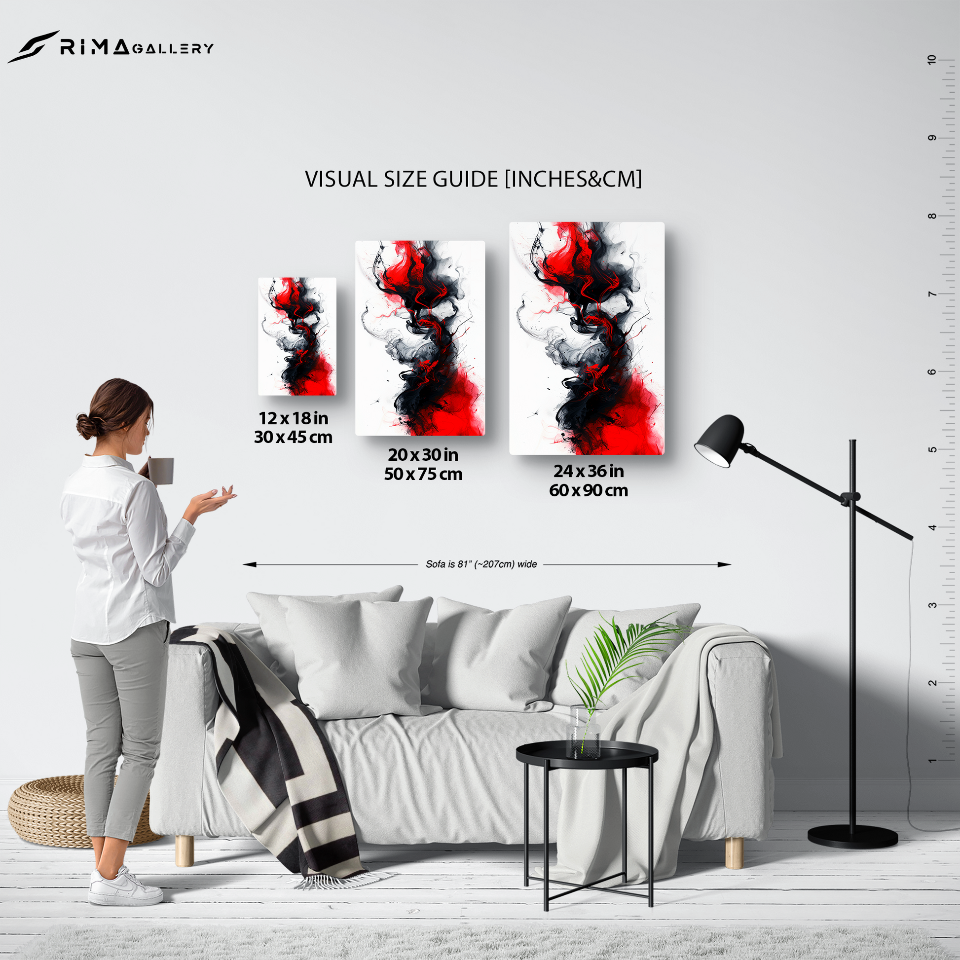 Scarlet Shadows (Acrylic)Elevate your space with our sophisticated Acrylic Prints, blending modern art with durability. Perfect for art lovers and design enthusiasts, our prints offer vibranRimaGallery