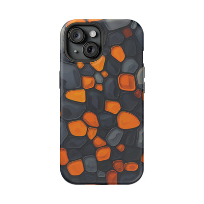 Amber Mosaic (iPhone MagSafe Case)Discover elegance with our iphone 13, 14, 15, Pro, Max MagSafe Case Lightweight, USA-made, and compatible with all MagSafe accessories. Style meets protection. RimaGallery