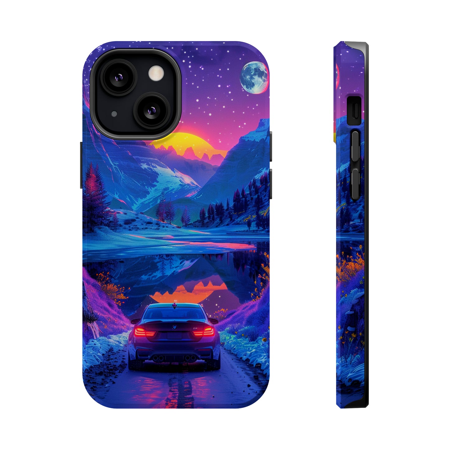 Celestial Drive (iPhone MagSafe Case)Celestial Drive Revolutionize your iPhone's look and feel with RIMA Tough Phone Case – ultimate protection meets elegant style for iPhone 11-15. Grab yours now! 🛡️?imaGallery