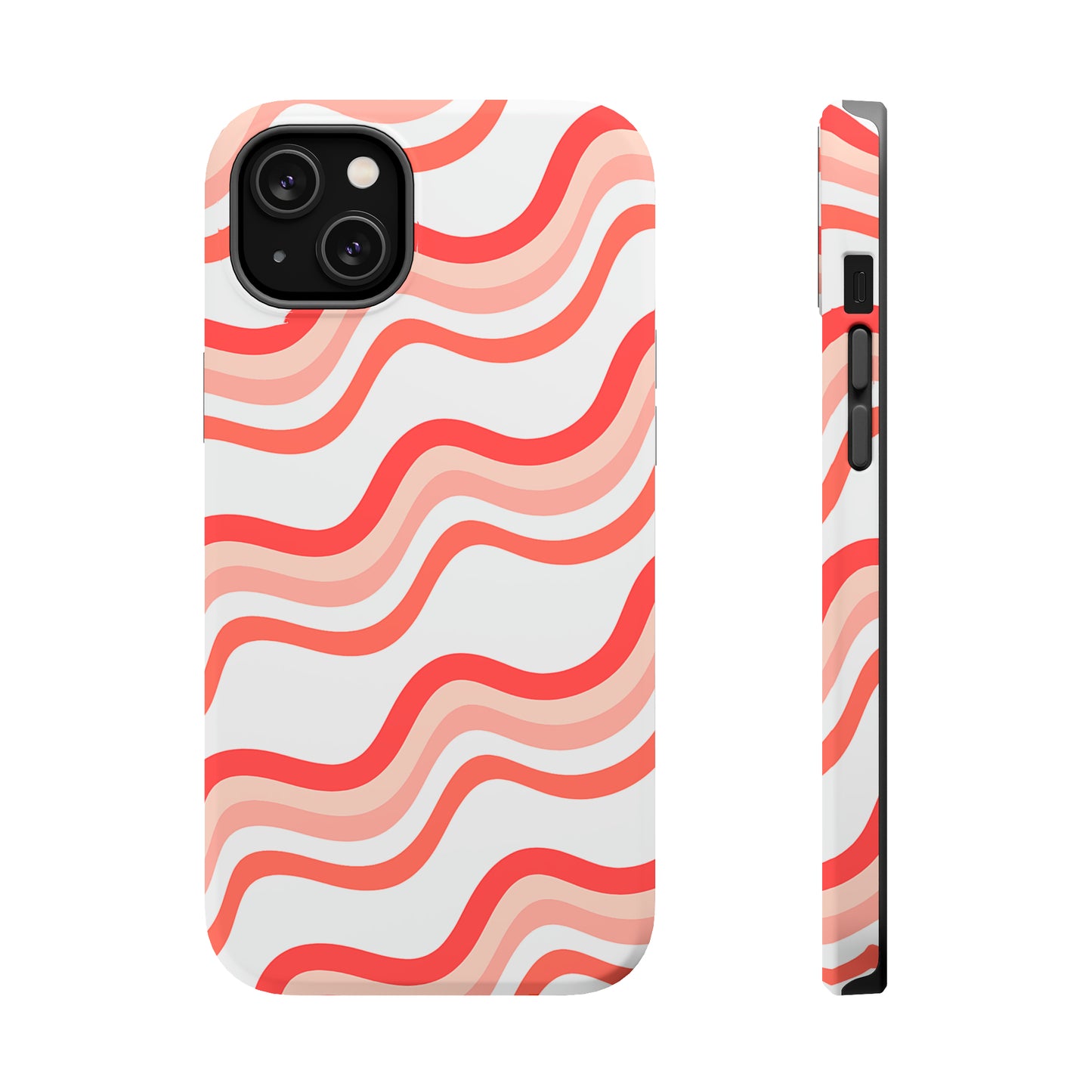 Wavy Stripes Pattern (iPhone MagSafe Case)Elevate your iPhone's style with the Wavy Stripes Pattern MagSafe Case, offering robust protection, MagSafe compatibility, and a choice of matte or glossy finish. PeRimaGallery