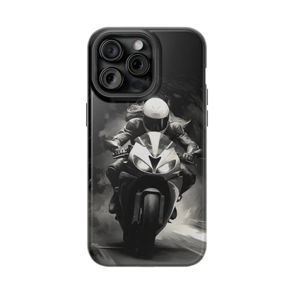 Female Night Biking (iPhone MagSafe Case)Female Night Biking MagSafe Durable Case: Style Meets Protection 📱✨
Upgrade your device with Rima Gallery's Female Night Biking MagSafe Durable Case. This case isn’RimaGallery