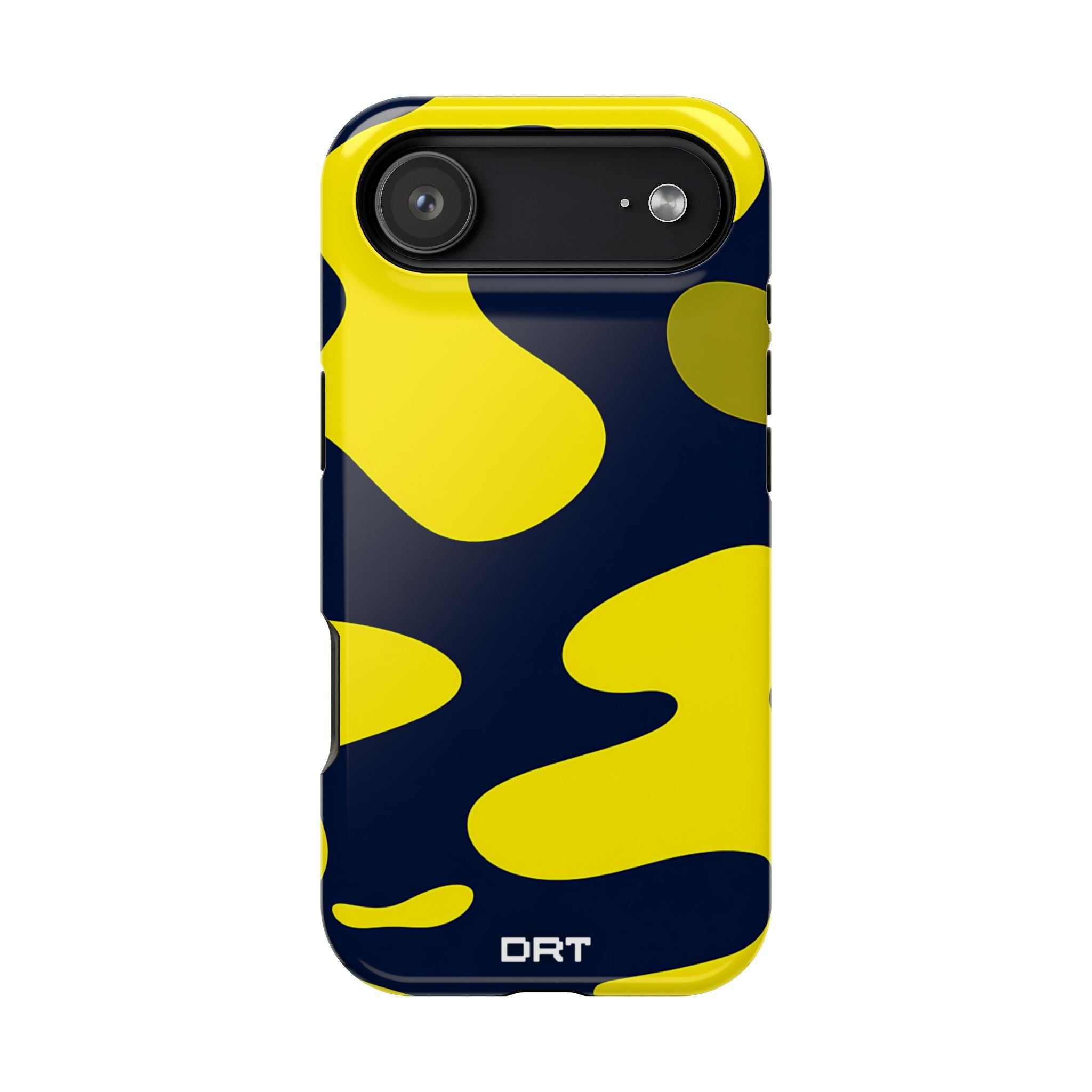 Yellow Navy Camo Magnetic Impact-Resistant Phone Case