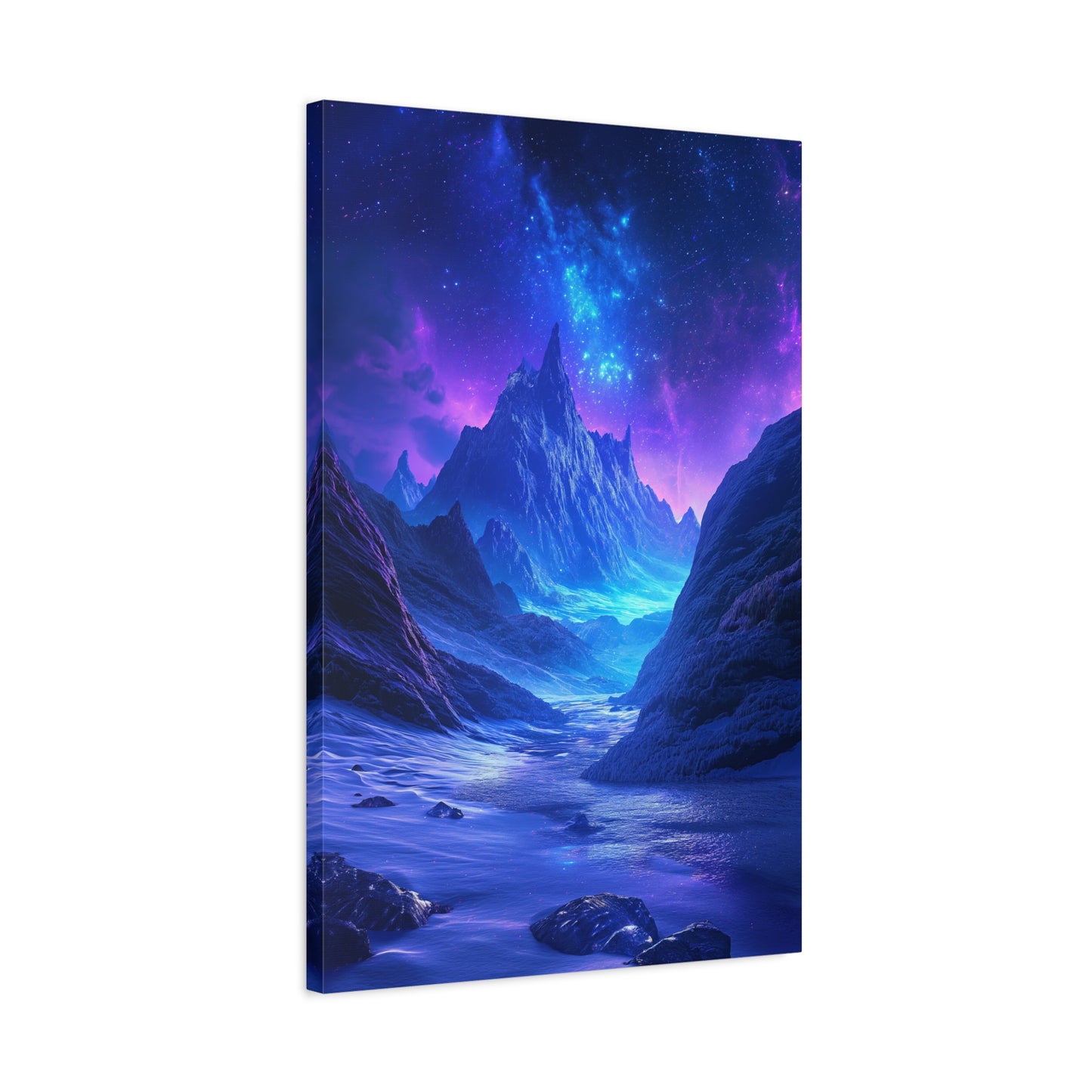 Starry Summit (Canvas)Experience the fusion of art and ethics with RimaGallery's eco-friendly canvases. Stunning visuals, diverse sizes, and sustainable materials. Transform your space noRimaGallery