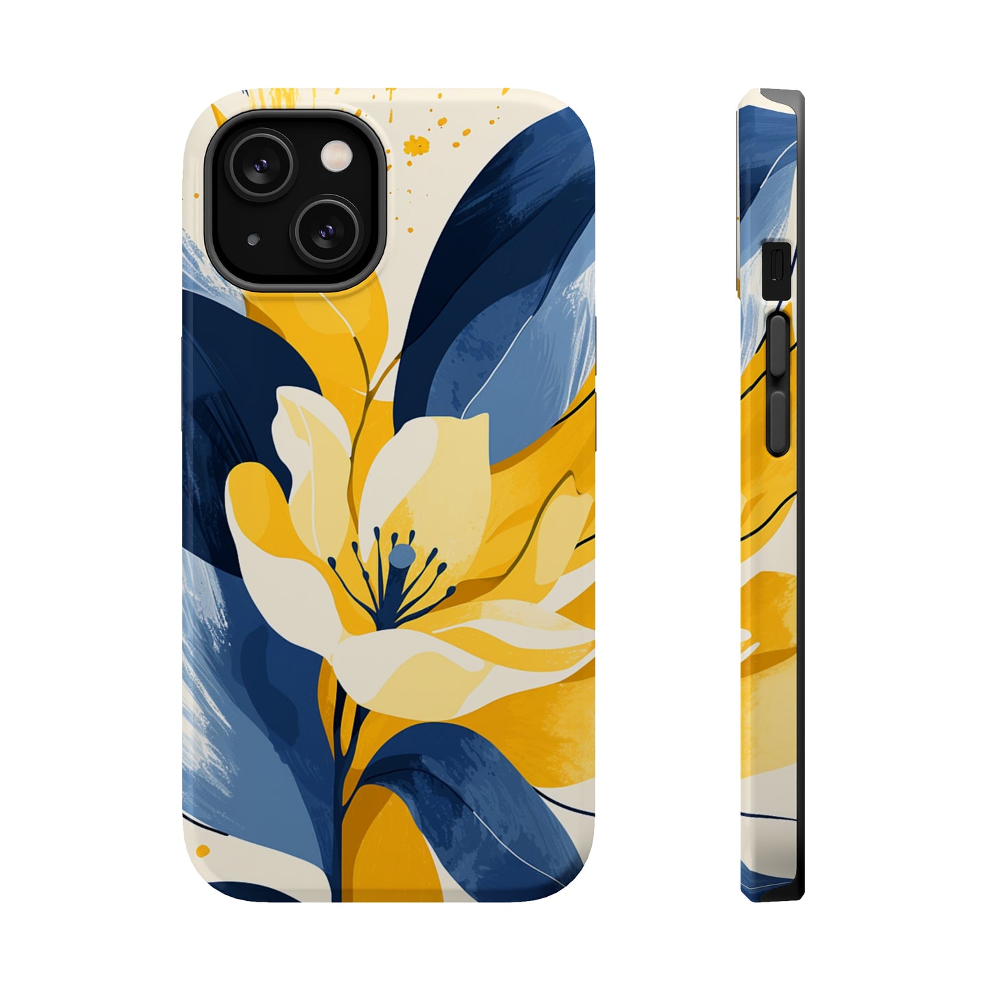 Indigo Spring (iPhone MagSafe Case)Upgrade your phone's safety and style with Rima Yellow Astronaut Robot Beauty MagSafe Case. Dual-layer protection meets stunning design. Shop now for seamless MagSafRimaGallery