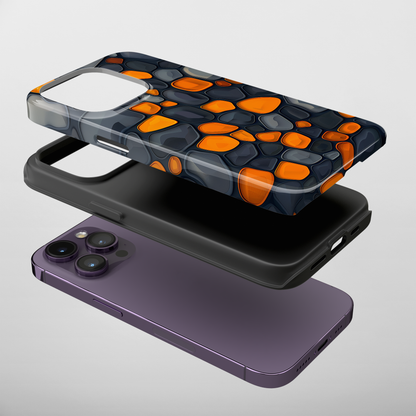 Amber Mosaic (iPhone Case 11-15)Enhance your iPhone 11-15 with RIMA's Tough Case: Sleek design, double-layer protection, and wireless charging friendly. Perfect for the urban lifestyle.RimaGallery