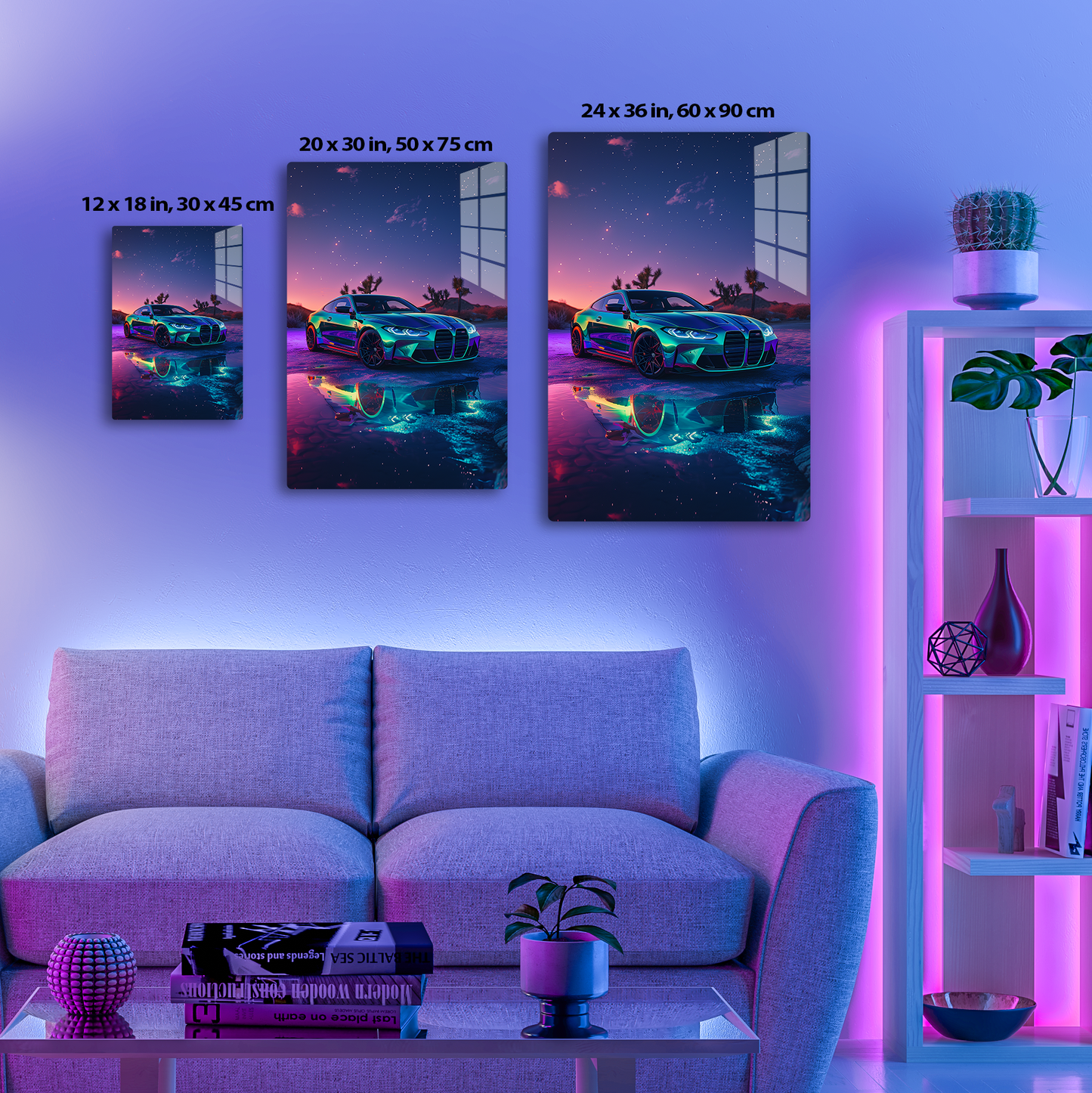 Chromatic Velocity (Acrylic)Step into the universe with 'Chromatic Velocity' on Acrylic from RimaGallery. Experience the cosmos in your home with vibrant, ethically crafted art. Free shipping iRimaGallery