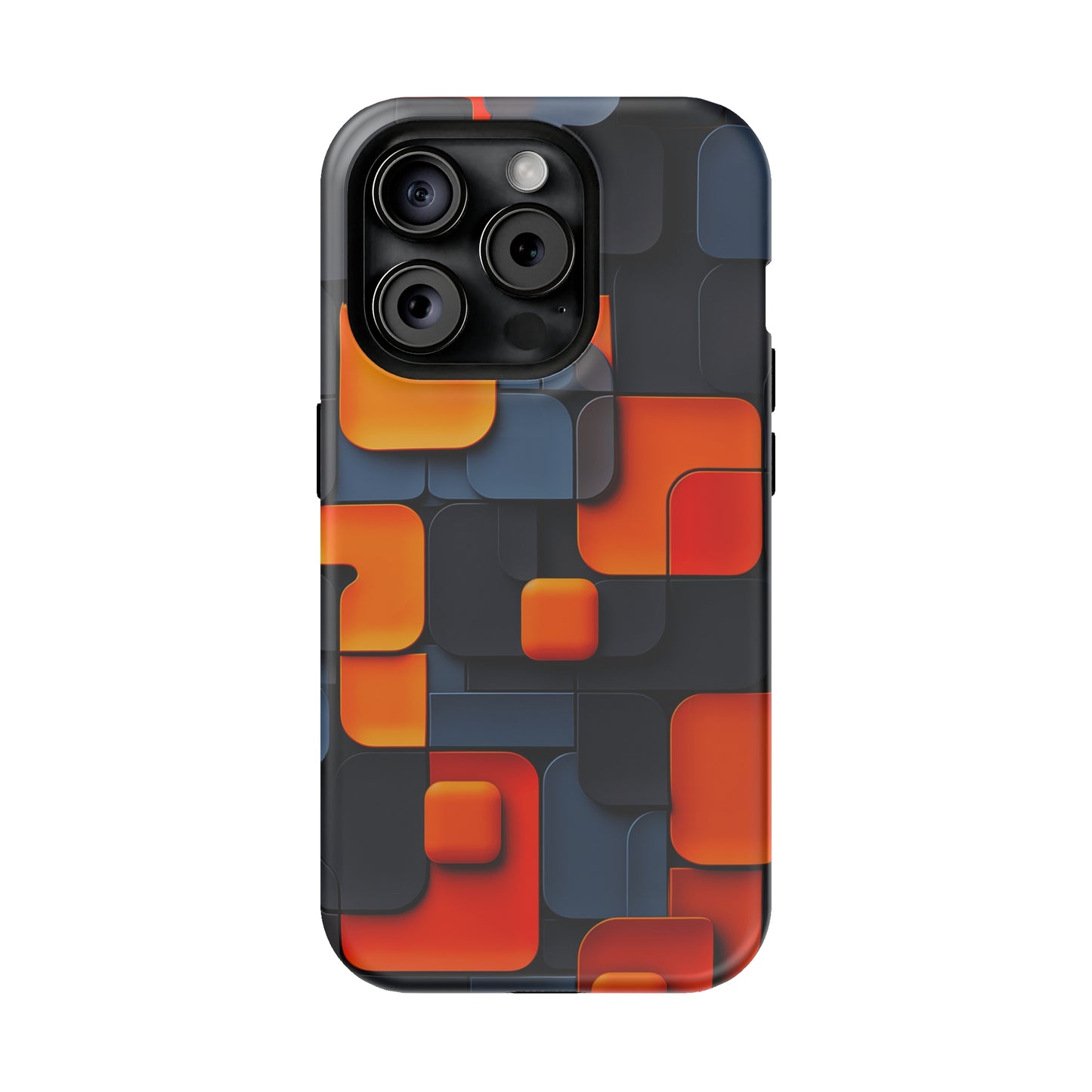 Tangerine Grid (iPhone MagSafe Case)Embrace sophistication with our MagSafe Case for iPhone 13-15: Sleek, durable, and MagSafe-ready for seamless style and unmatched protection.RimaGallery