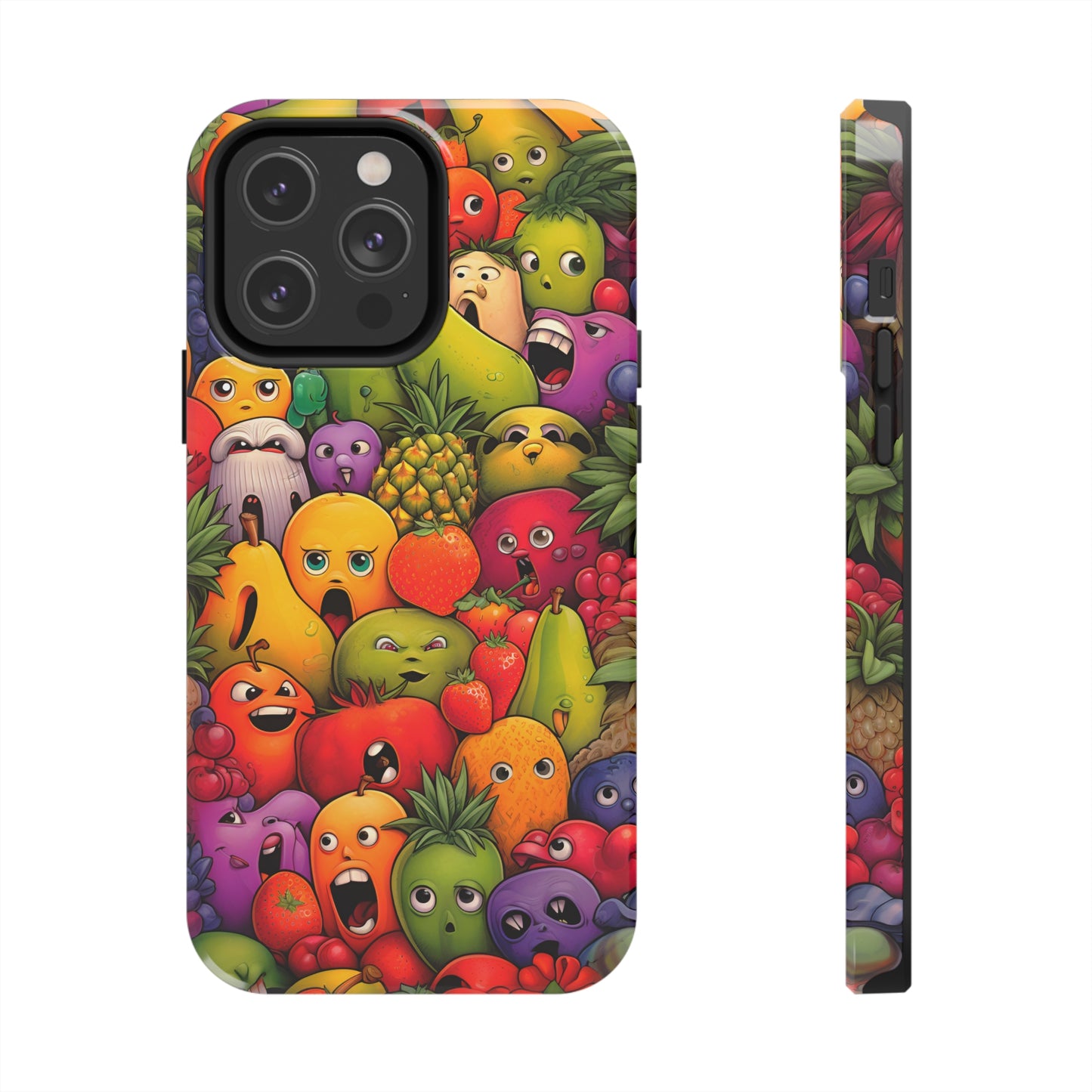 Fruits with Faces (iPhone Case 11-15)