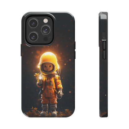 Astronaut Boy in Space (iPhone Case 11-15)