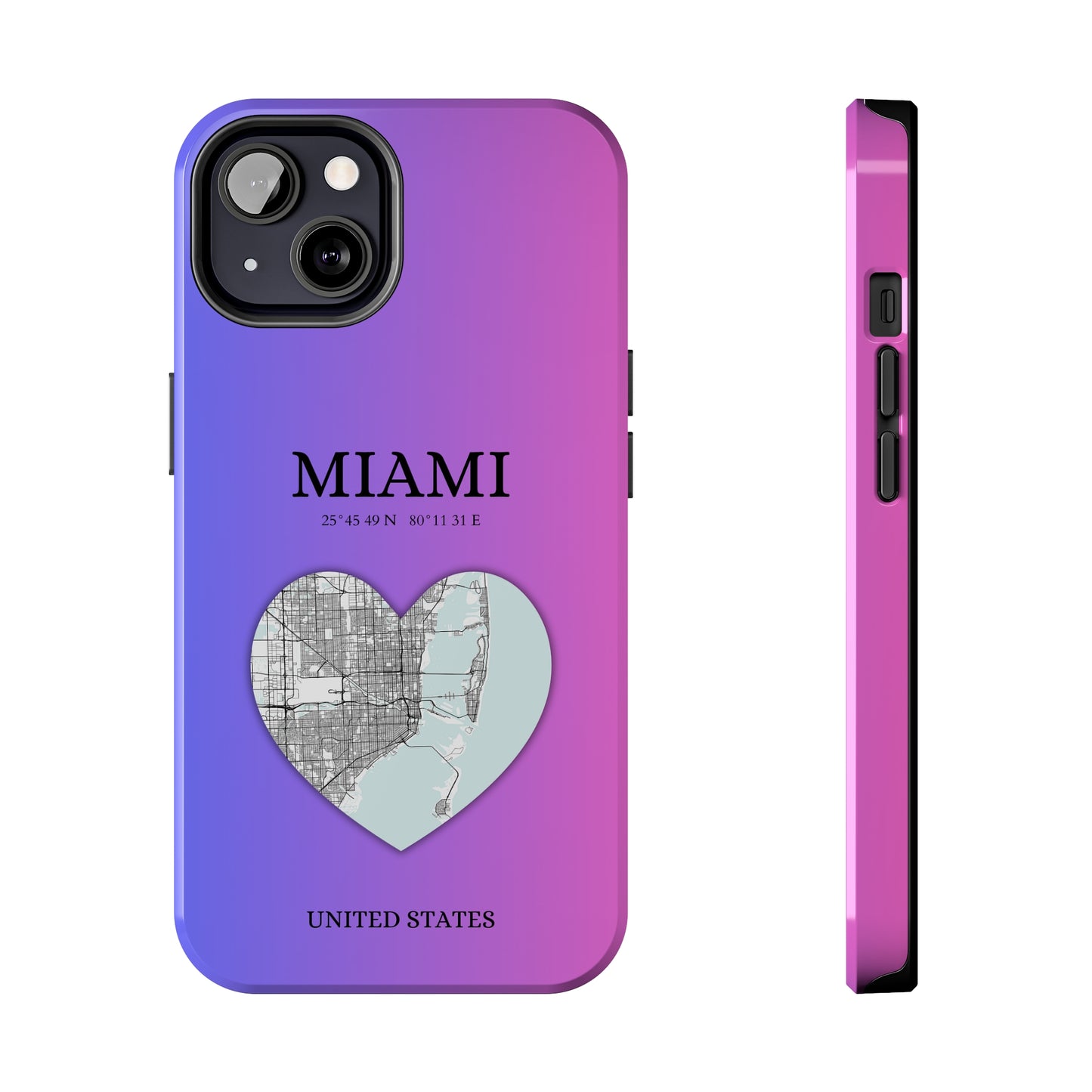 Miami Heartbeat - Magenta (iPhone Case 11-15)Elevate your iPhone's style with Rima's Miami Heartbeat case. Sleek, durable protection for models 11-15. Free US shipping.RimaGallery