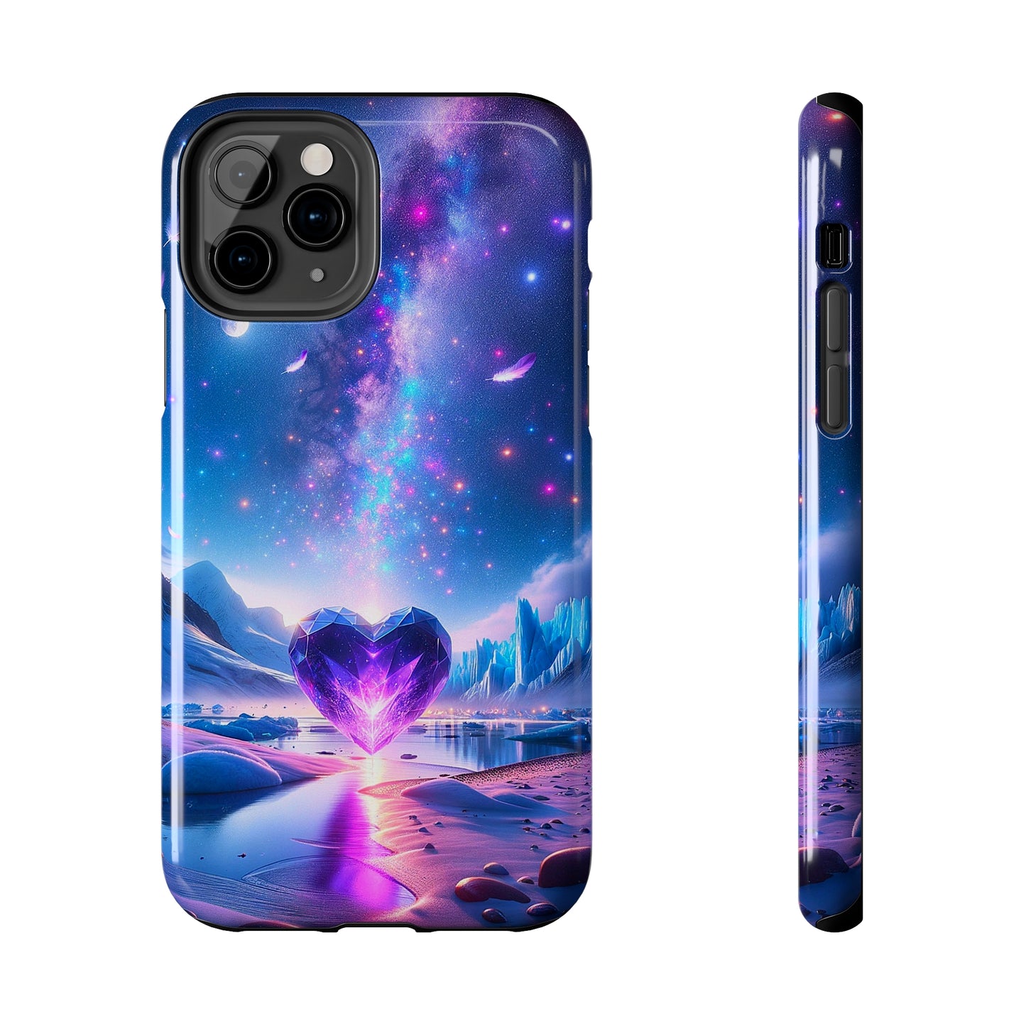 Galactic Heartbeat (iPhone Case 11-15)RIMA Tough Phone Case for iPhone 11-15: Where Style Meets Durability. Featuring a sleek design with MagSafe compatibility, this case offers unmatched protection and RimaGallery