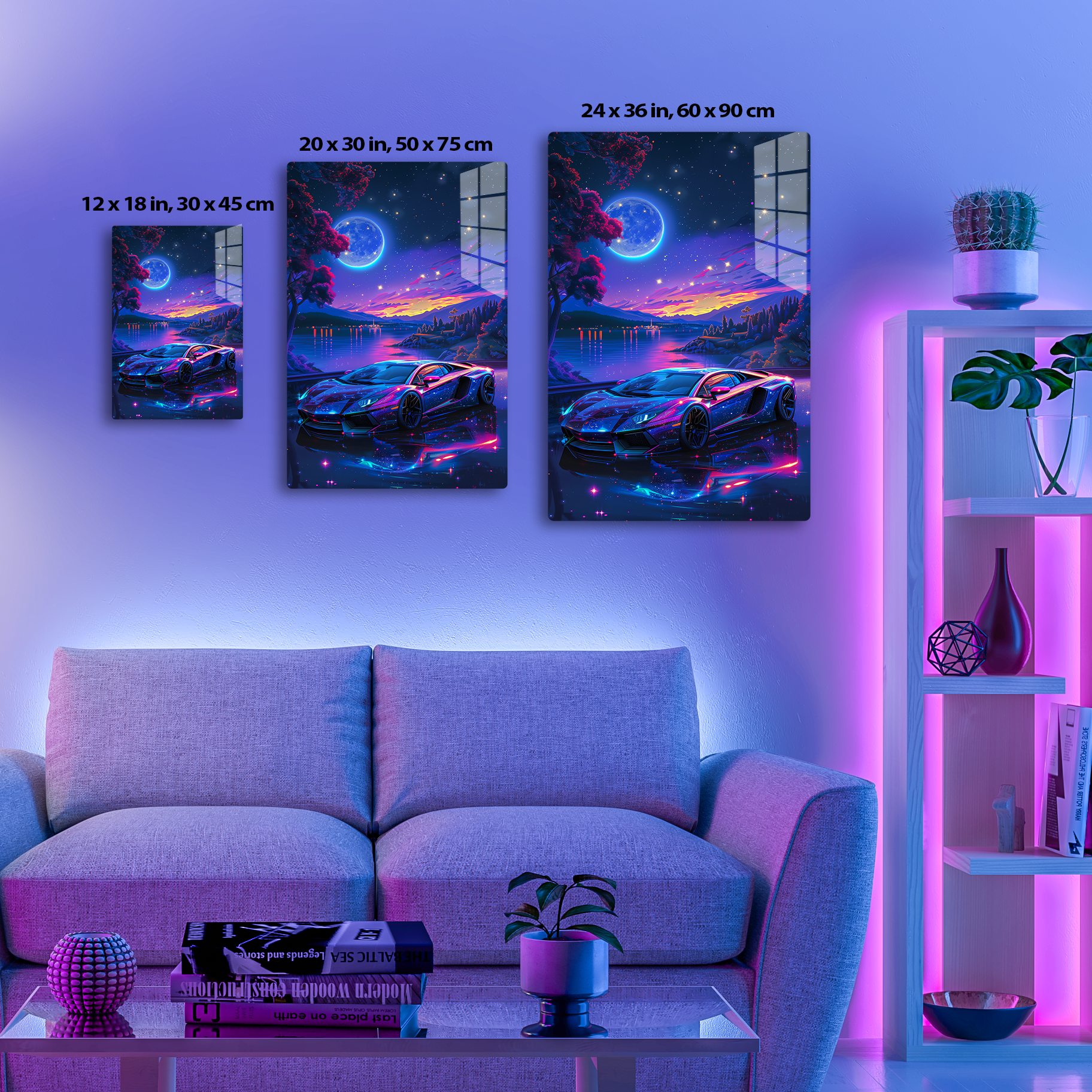 Cosmic Cruise (Acrylic)Embrace sophistication with 'Cosmic Cruise' in acrylic from RimaGallery. Modern elegance meets durability for art lovers. Free US shipping. Shop now!RimaGallery