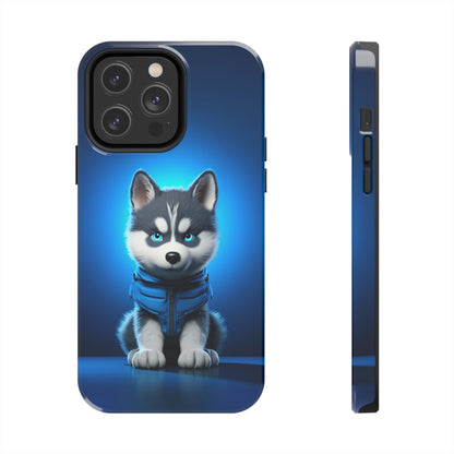 Blue Husky Charm (iPhone Case 11-15)Upgrade Your iPhone with RIMA's Tough Case: Combining sleek style and unmatched protection for iPhone 11-15 models. Durable, fashionable, and eco-friendly. Shop now RimaGallery