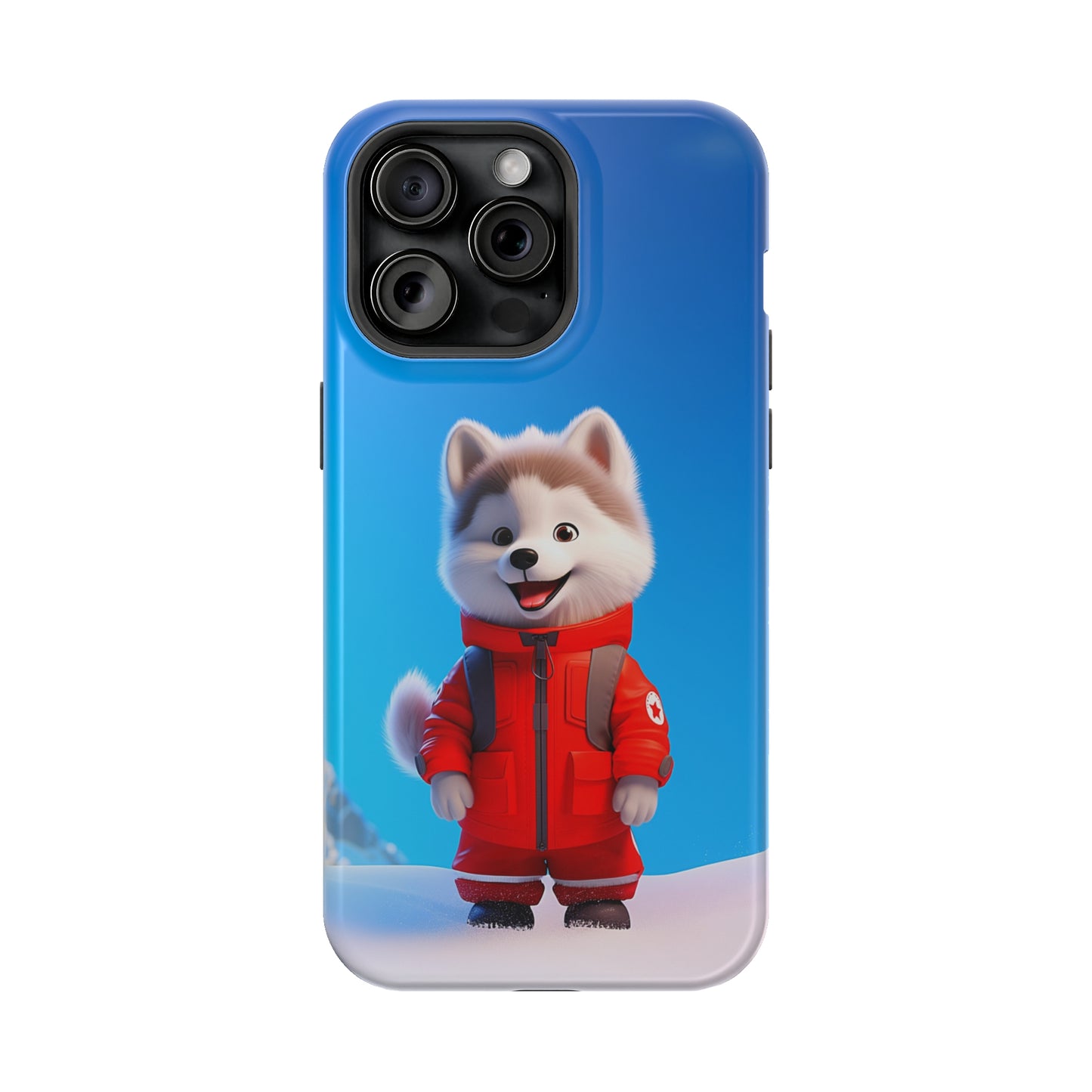Tiny Ski Portal Husky (iPhone MagSafe Case)Tiny Ski Portal Husky MagSafe Durable Case: Style Meets Protection 📱✨
Upgrade your device with Rima Gallery's Tiny Ski Portal Husky MagSafe Durable Case. This case RimaGallery
