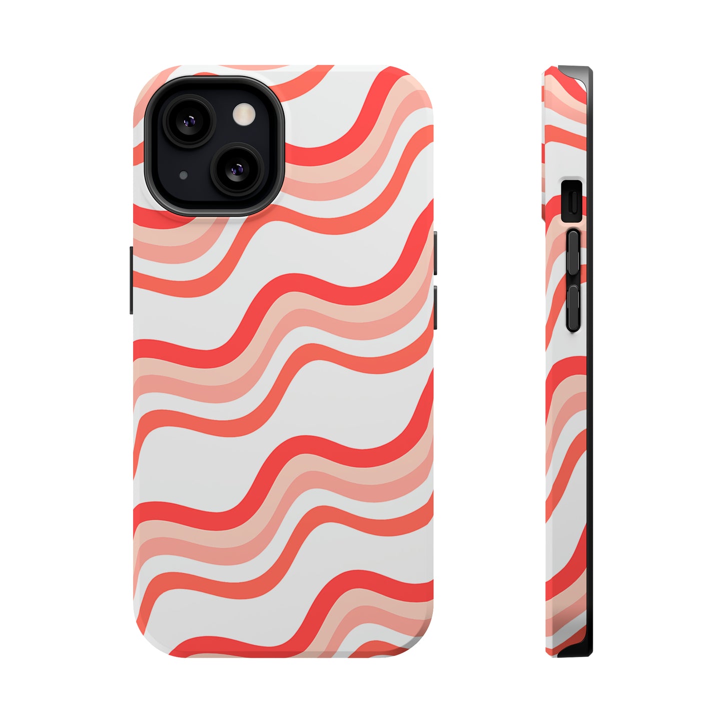 Wavy Stripes Pattern (iPhone MagSafe Case)Elevate your iPhone's style with the Wavy Stripes Pattern MagSafe Case, offering robust protection, MagSafe compatibility, and a choice of matte or glossy finish. PeRimaGallery