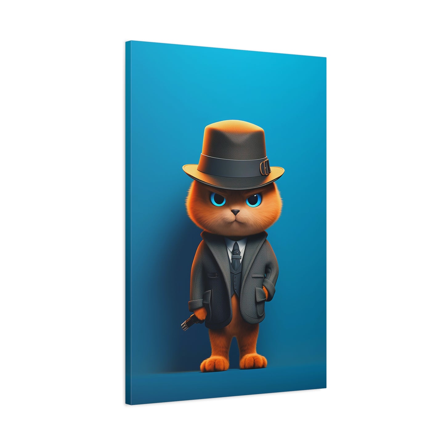 Detective Cat (Canvas)Detective Cat (Canvas  Matte finish, stretched, with a depth of 1.25 inches)
Elevate your space with RimaGallery's responsibly crafted canvases. Cotton/polyester canRimaGallery
