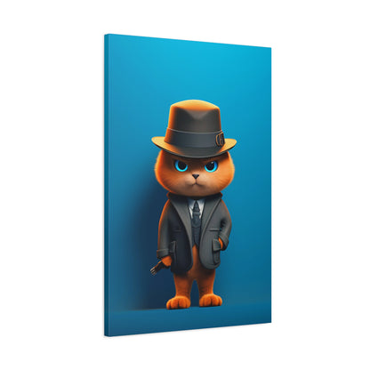 Detective Cat (Canvas)Detective Cat (Canvas  Matte finish, stretched, with a depth of 1.25 inches)
Elevate your space with RimaGallery's responsibly crafted canvases. Cotton/polyester canRimaGallery