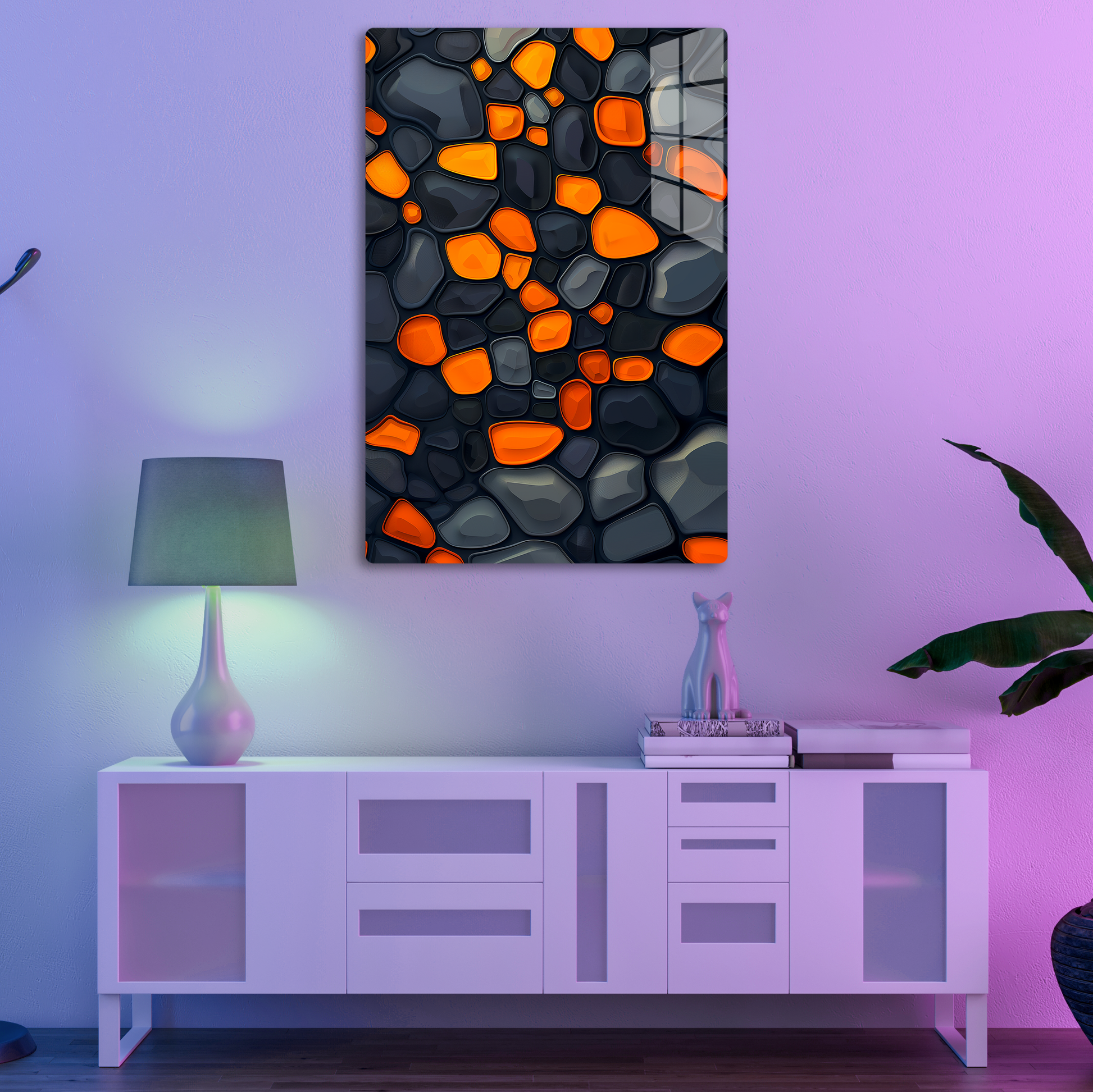 Amber Mosaic (Acrylic)Elevate your space with our sophisticated Acrylic Prints, blending modern art with durability. Perfect for art lovers and design enthusiasts, our prints offer vibranRimaGallery