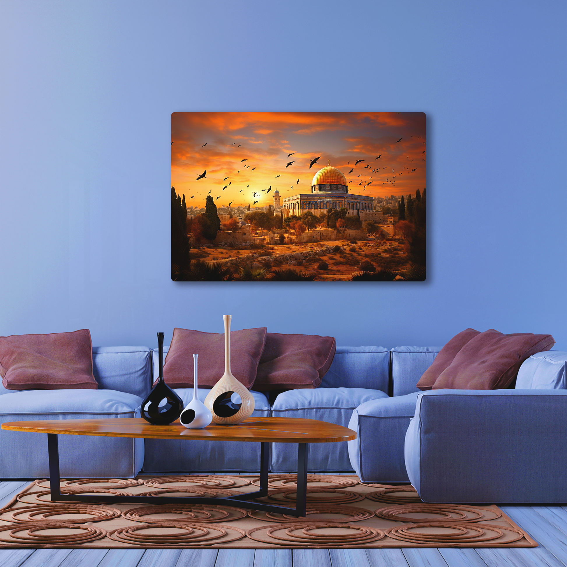 Dazzling Acrylic Prints Al Aqsa's Golden Hour - A Mesmerizing Fusion of Modern Craftsmanship &amp; Timeless Design
 
A Statement Piece with Al Aqsa's Golden Hour🌟:
-Golden Hour (Acrylic)