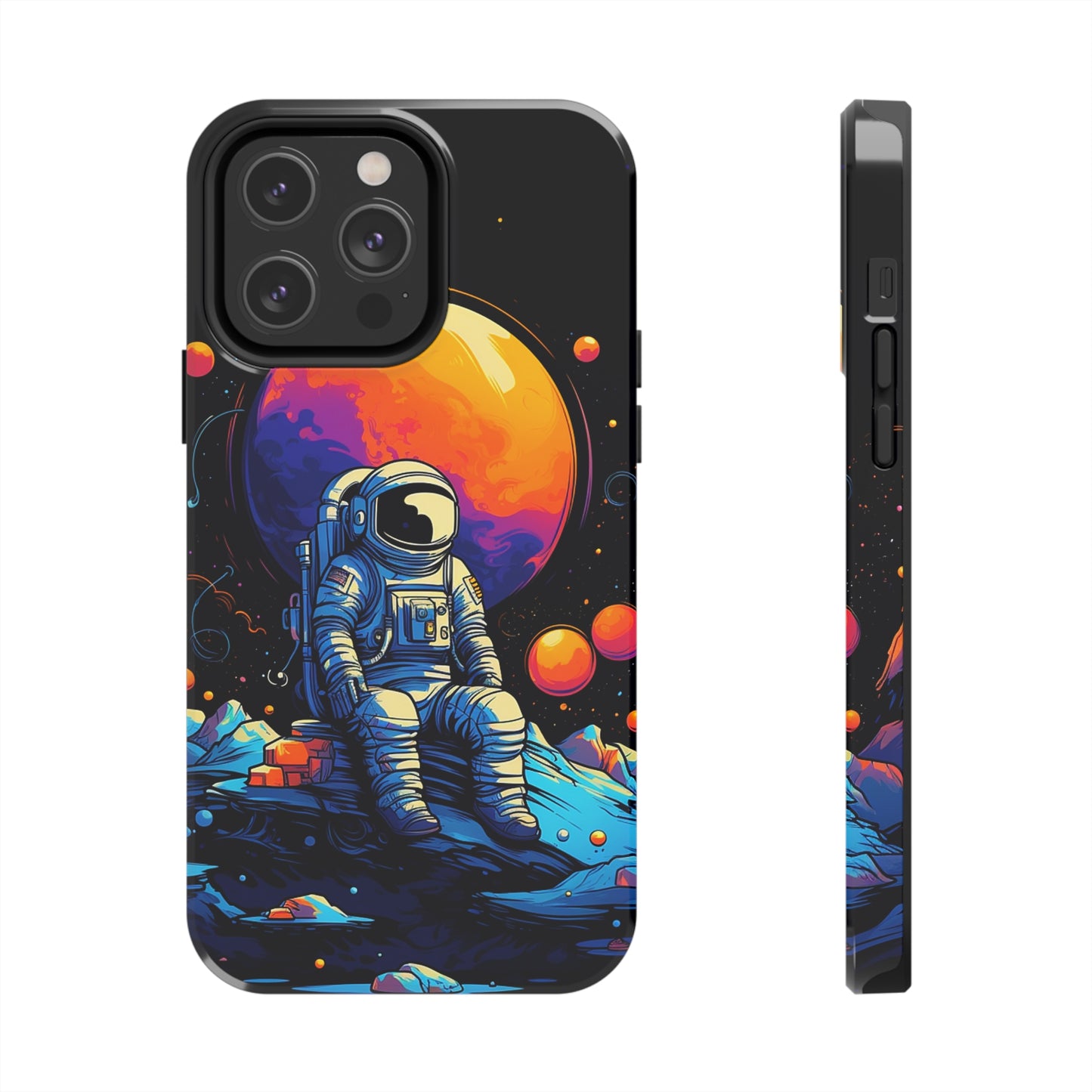 Galactic Solitude (iPhone Case 11-15)Safeguard Your iPhone in Style with RIMA Tough Cases. Designed for iPhone 11-15, these cases offer the ultimate blend of sophistication and resilience. Eco-consciousRimaGallery