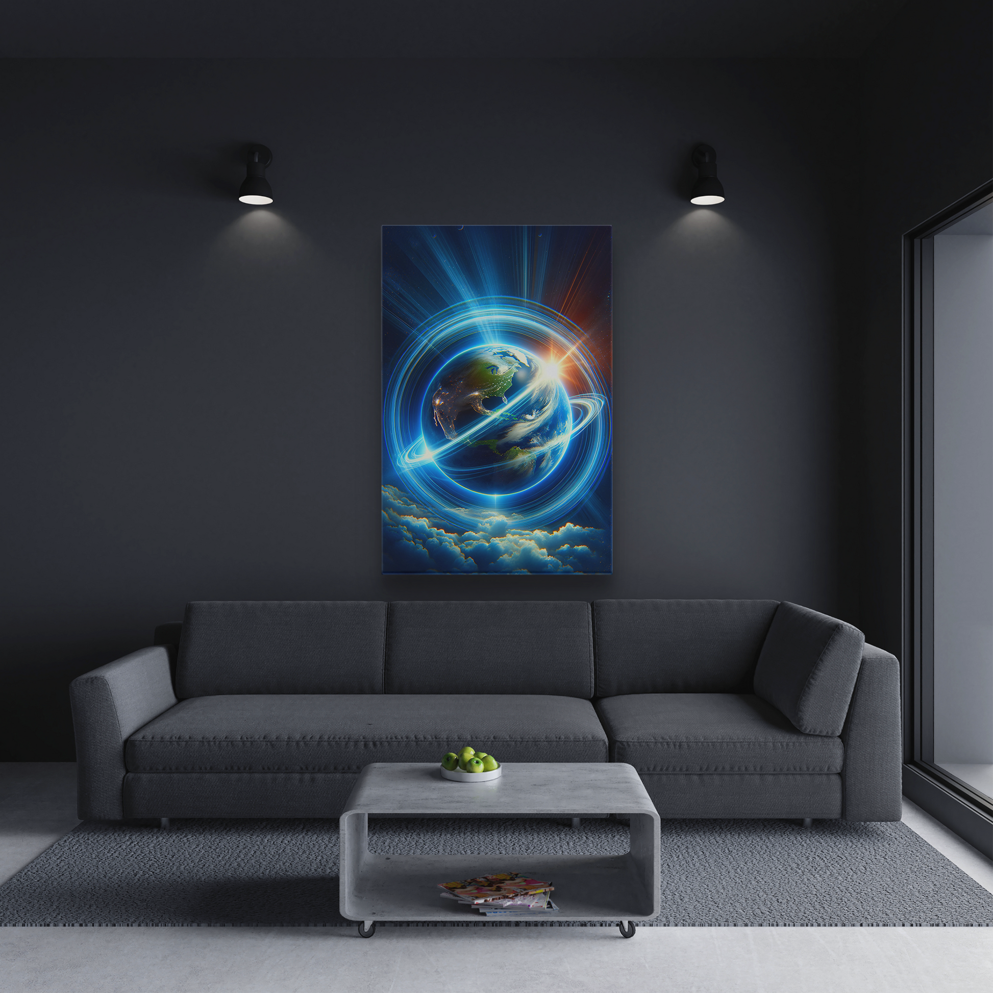 Luminous Earth Odyssey (Canvas)Luminous Earth Odyssey (Canvas  Matte finish, stretched, with a depth of 1.25 inches)
Struggling with low-quality canvases? Switch to RimaGallery! Our canvases are mRimaGallery