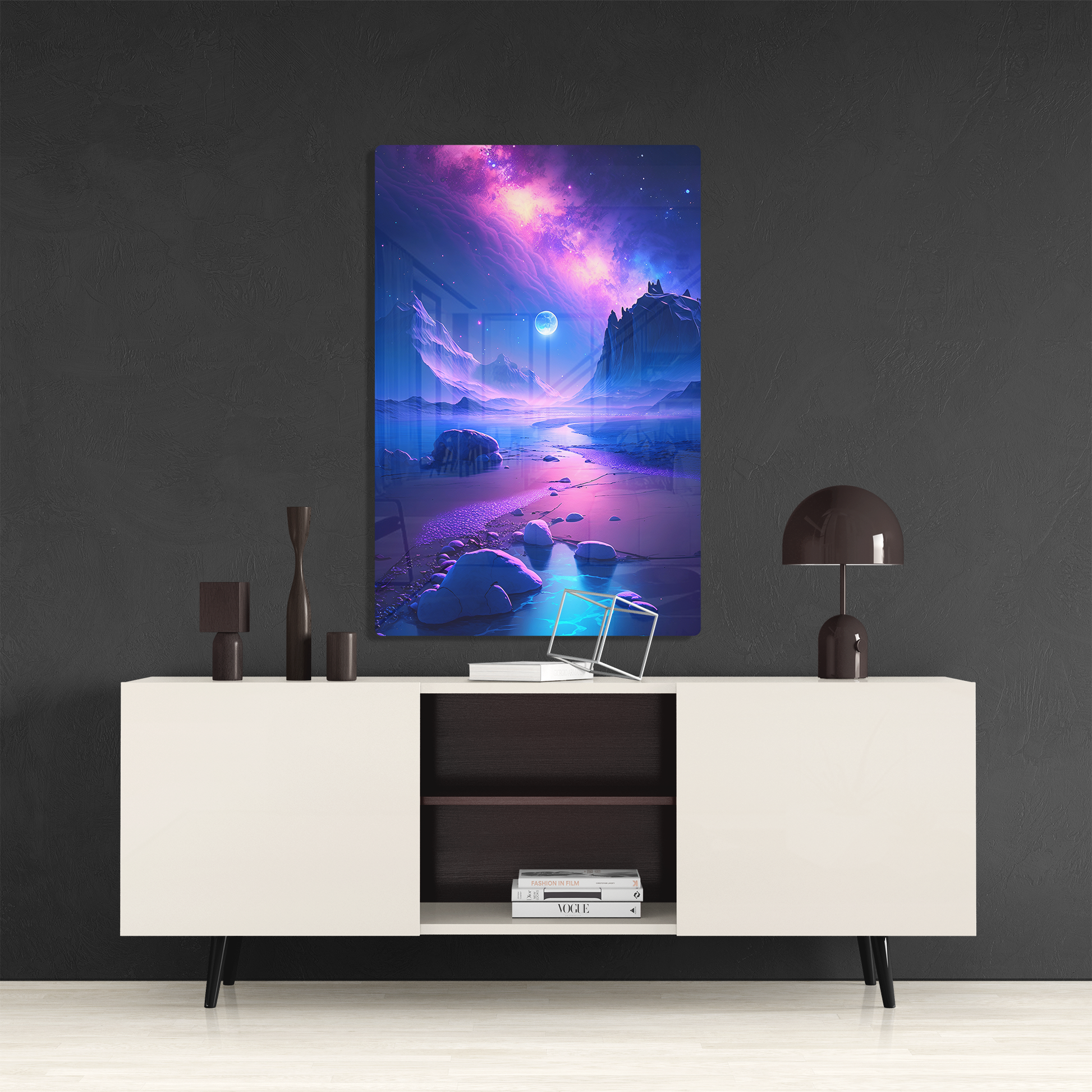 Celestial Shoreline (Acrylic)Celestial Shoreline Discover the epitome of modern art with our Acrylic Prints 🌠, merging contemporary elegance with artistic mastery. An ideal choice for those seeRimaGallery