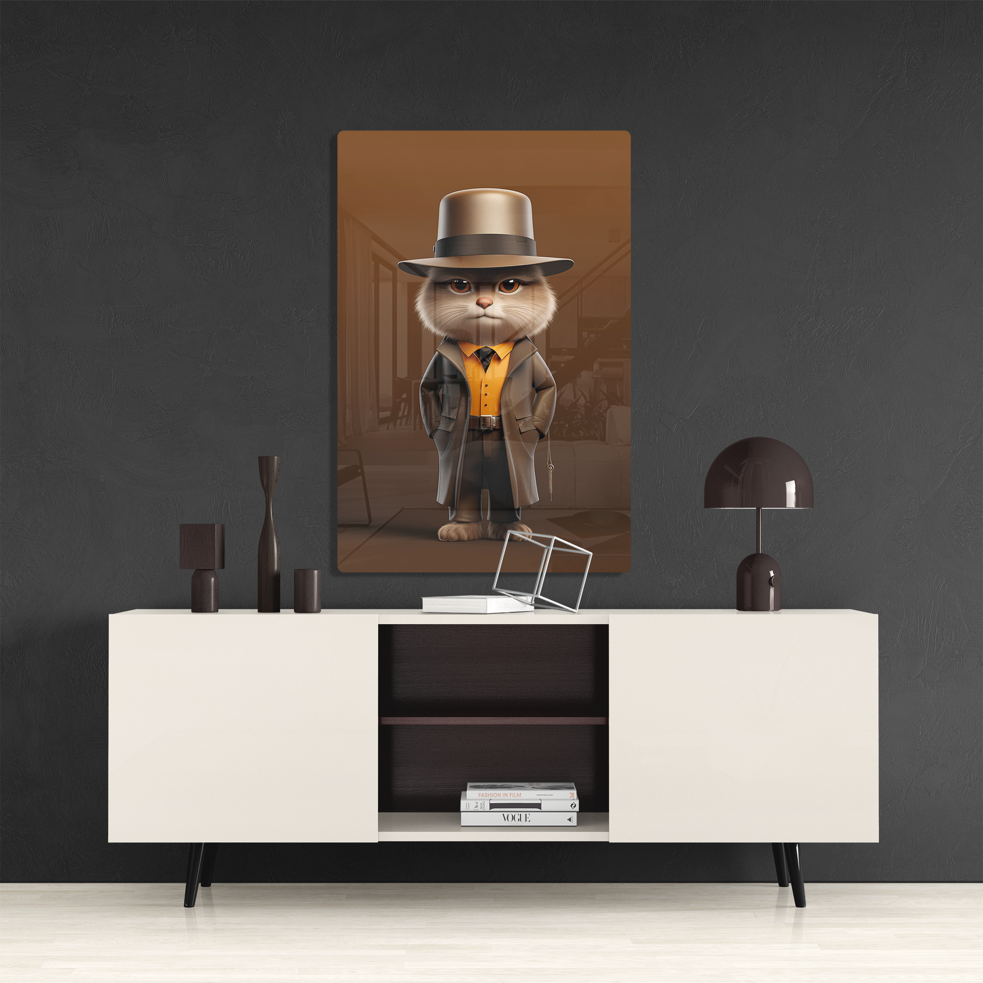 The Great Catsby
Transform your space with RimaGallery Acrylic Prints. Experience the perfect blend of modern design and classic elegance. Our high-quality prints en-Great Catsby (Acrylic)