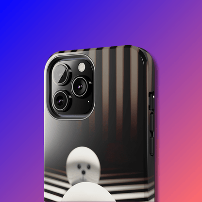 Black and White Blobs (iPhone Case 11-15)