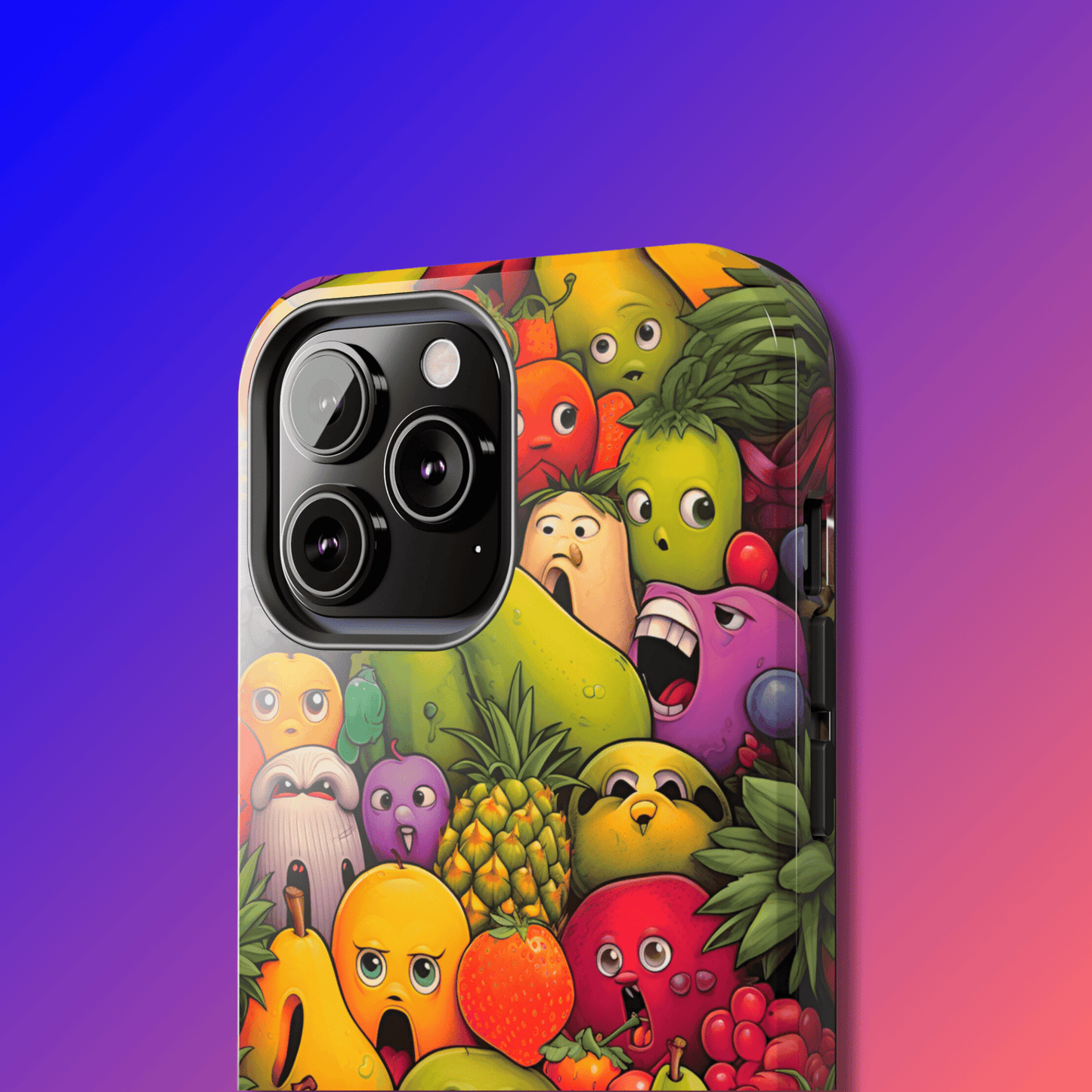 Fruits with Faces (iPhone Case 11-15)