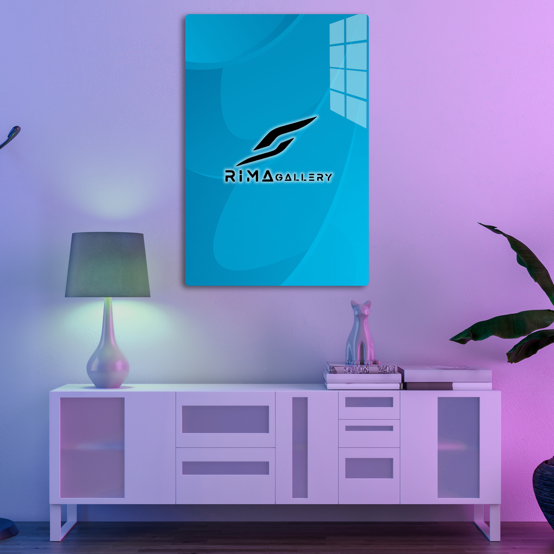 Blossom Explorer, Dream Exploration, Floral Spaceman - Acrylic Wall Art