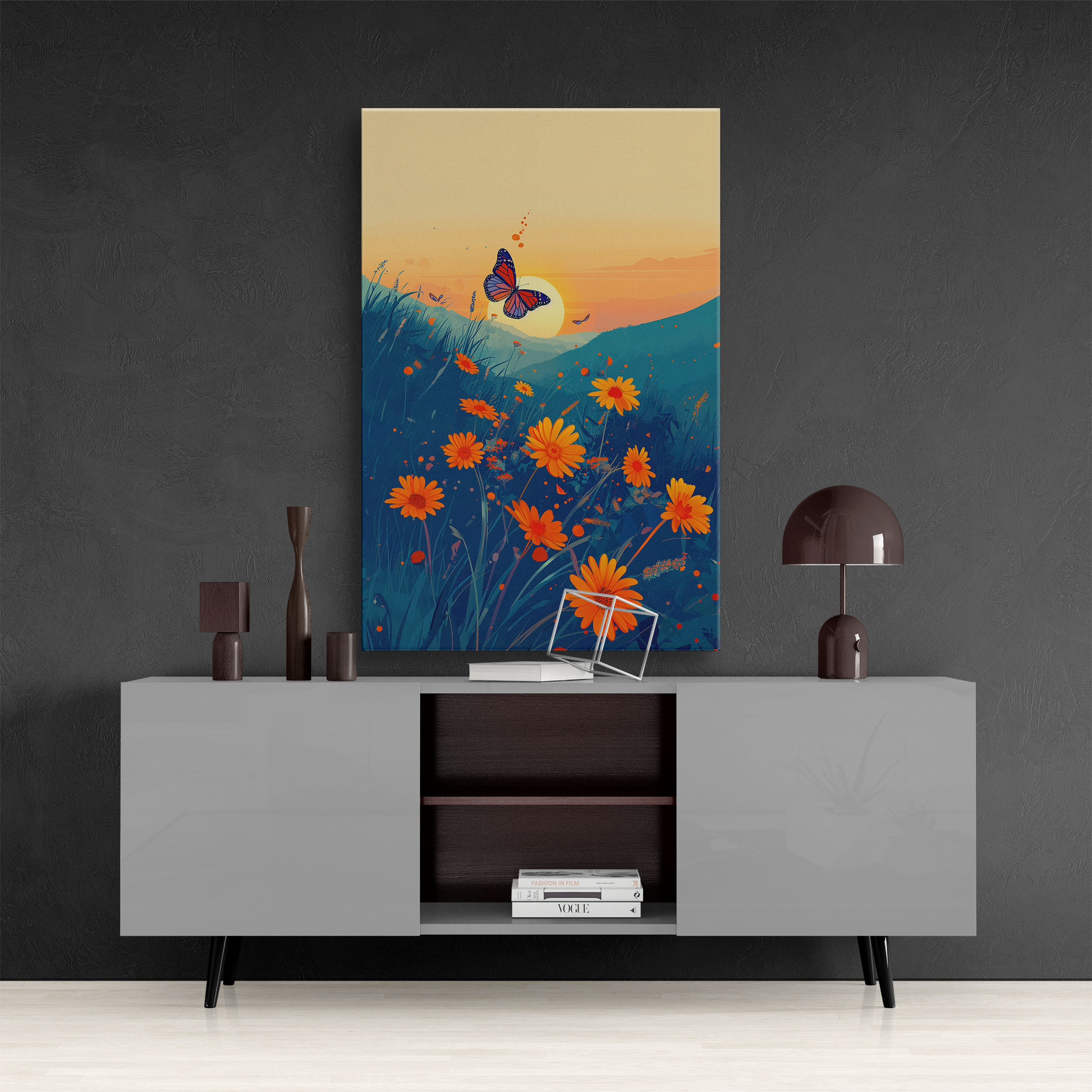 Flutter Bloom (Canvas)Flutter Bloom Experience the fusion of art and ethics with RimaGallery's eco-friendly canvases. Stunning visuals, diverse sizes, and sustainable materials. TransformRimaGallery