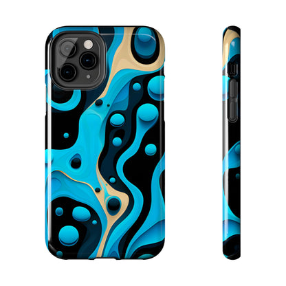 Flowing Shapes Harmony (iPhone Case 11-15)Revolutionize your iPhone's look and feel with RIMA Tough Phone Case – ultimate protection meets elegant style for iPhone 11-15. Grab yours now! 🛡️📱RimaGallery