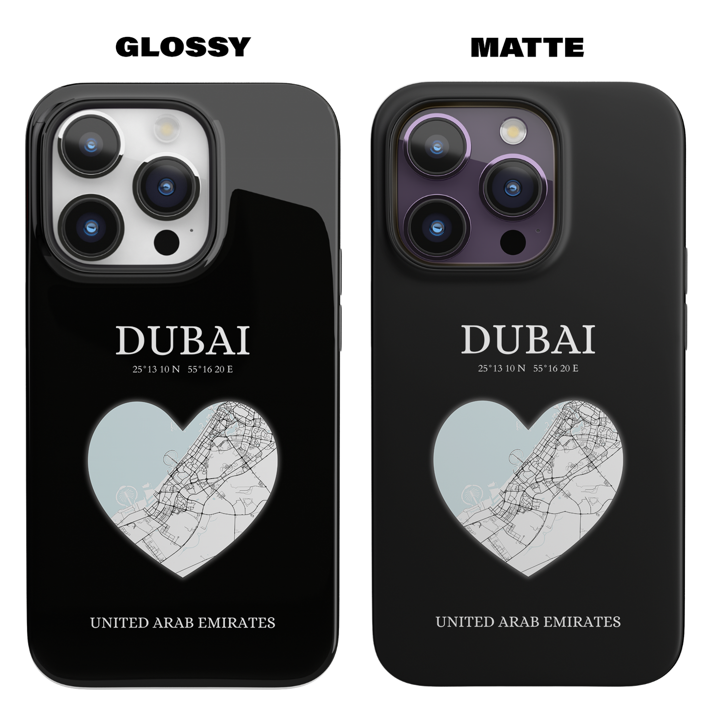 Dubai Heartbeat - Black (iPhone MagSafe Case)Elevate your iPhone's style with the Dubai Heartbeat Black MagSafe Case, offering robust protection, MagSafe compatibility, and a choice of matte or glossy finish. PRimaGallery