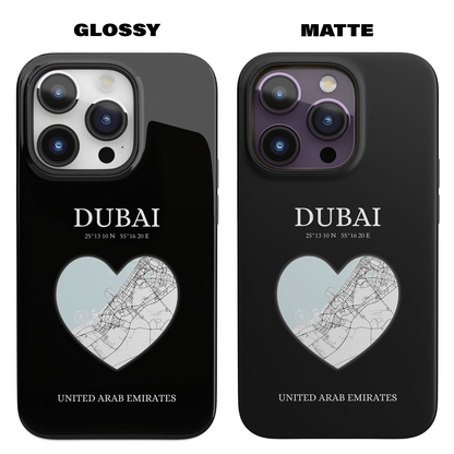Dubai Heartbeat - Black (iPhone MagSafe Case)Elevate your iPhone's style with the Dubai Heartbeat Black MagSafe Case, offering robust protection, MagSafe compatibility, and a choice of matte or glossy finish. PRimaGallery