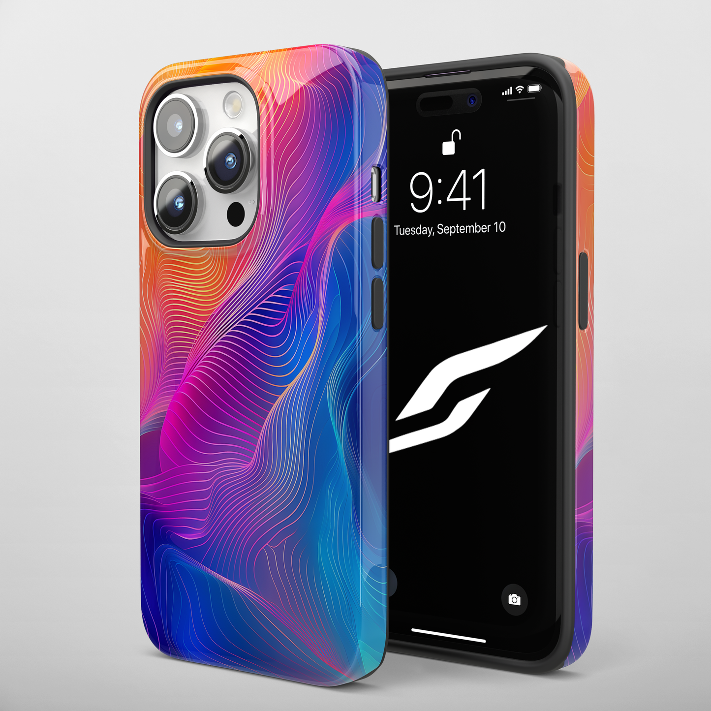 Colorflow Essence (iPhone Case 11-15)Elevate your iPhone experience with RIMA's Tough Phone Case, designed for iPhone 11 to 15 include modles pro and max. Double-layer defense and premium materials provRimaGallery