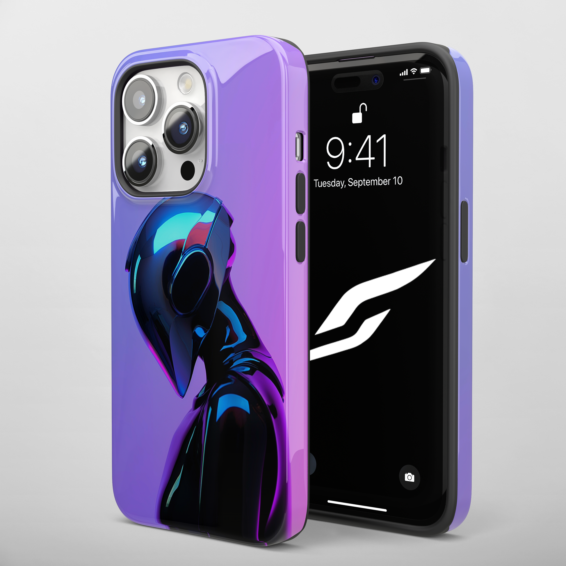 Neon Cyber Visor (iPhone Case 11-15)RIMA Tough Phone Case: Your iPhone's Perfect Armor! Tailored for iPhone 11-15, offering elegant design and robust protection. Embrace the fusion of technology and suRimaGallery