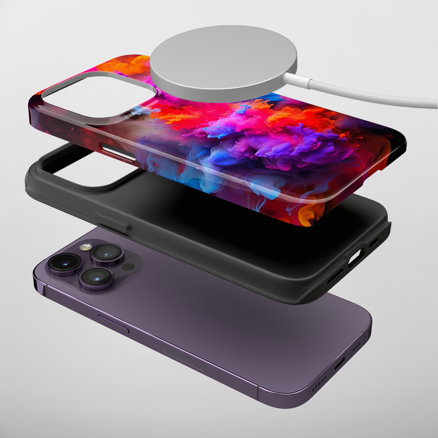 Vivid Eruption (iPhone MagSafe Case)Vivid Eruption MagSafe Durable Case: Style Meets Protection 📱✨
Upgrade your device with Rima Vivid Eruption MagSafe Durable Case. This case isn’t just about style; RimaGallery