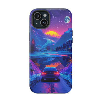 Celestial Drive (iPhone MagSafe Case)Celestial Drive Revolutionize your iPhone's look and feel with RIMA Tough Phone Case – ultimate protection meets elegant style for iPhone 11-15. Grab yours now! 🛡️?imaGallery