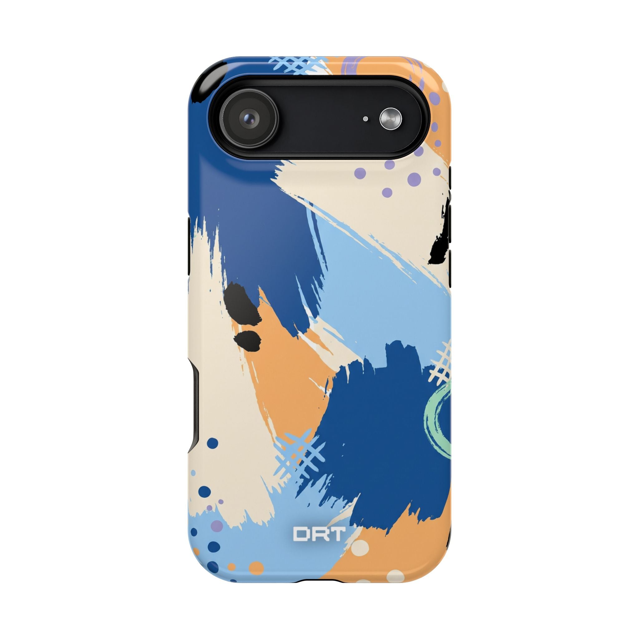 Abstract Brushstroke Magnetic Impact-Resistant Phone Case