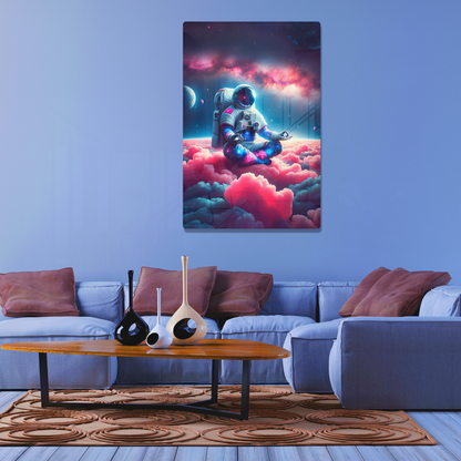 Stardust Meditation (Acrylic)Make a design statement with Stardust Meditation acrylic prints from RimaGallery. The sleek 1⁄4" acrylic material creates a glass-like illusion for your wall art. PrRimaGallery