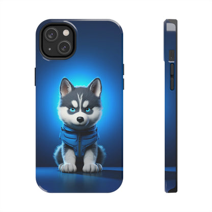 Blue Husky Charm (iPhone Case 11-15)Upgrade Your iPhone with RIMA's Tough Case: Combining sleek style and unmatched protection for iPhone 11-15 models. Durable, fashionable, and eco-friendly. Shop now RimaGallery