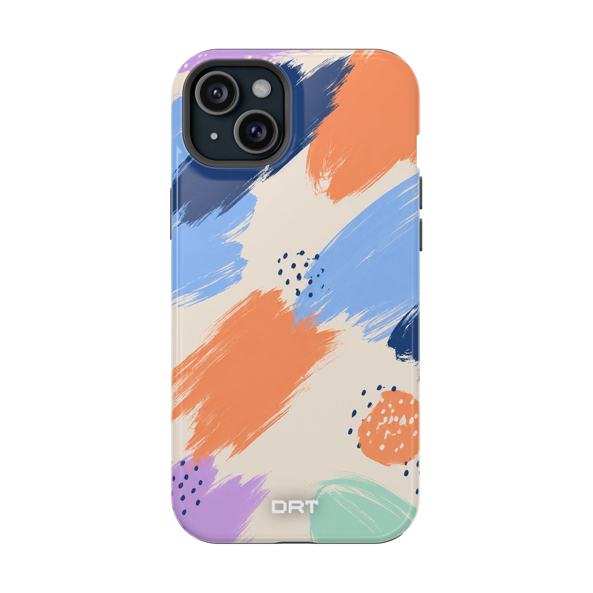 Abstract Brushstroke Magnetic Impact-Resistant Phone Case