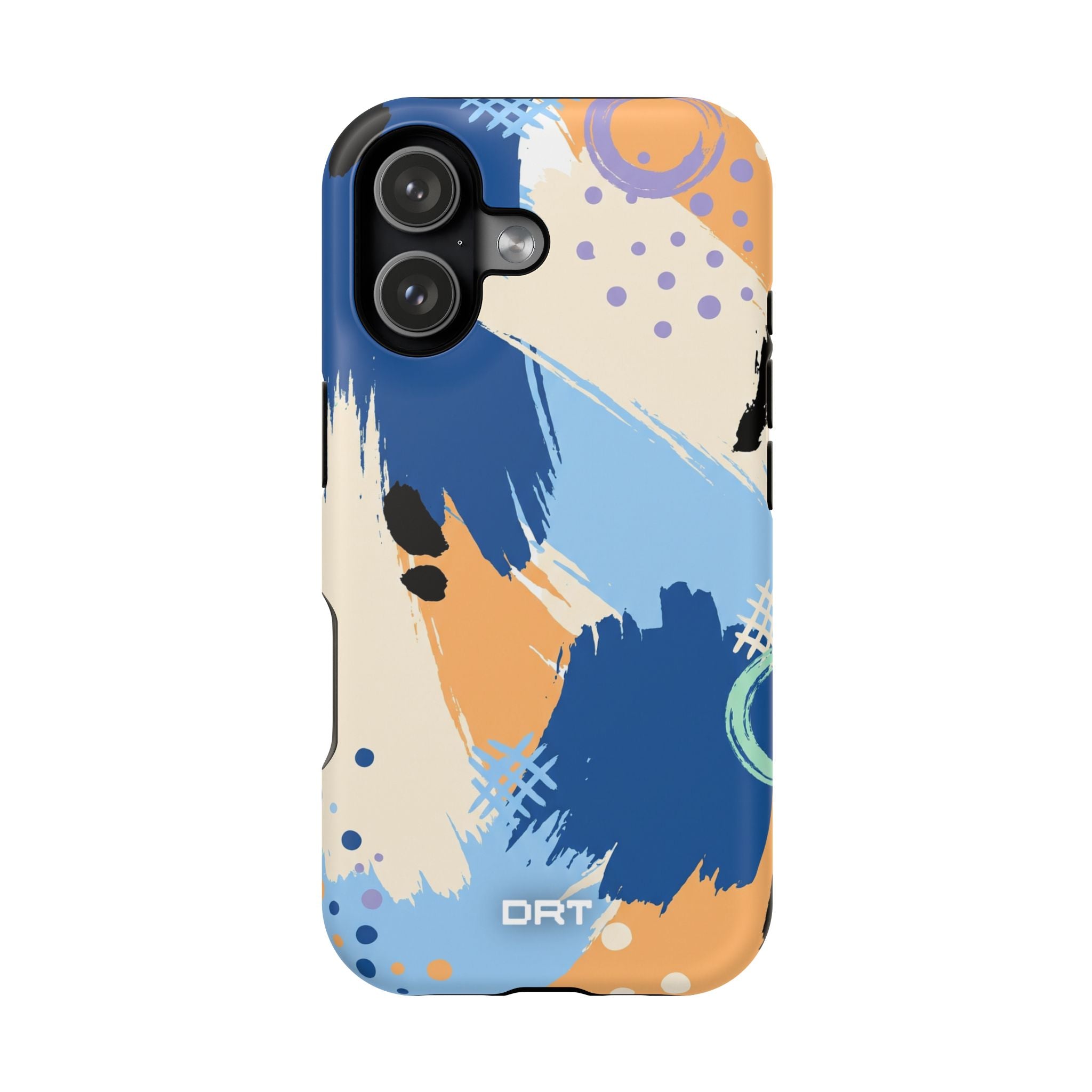 Abstract Brushstroke Magnetic Impact-Resistant Phone Case