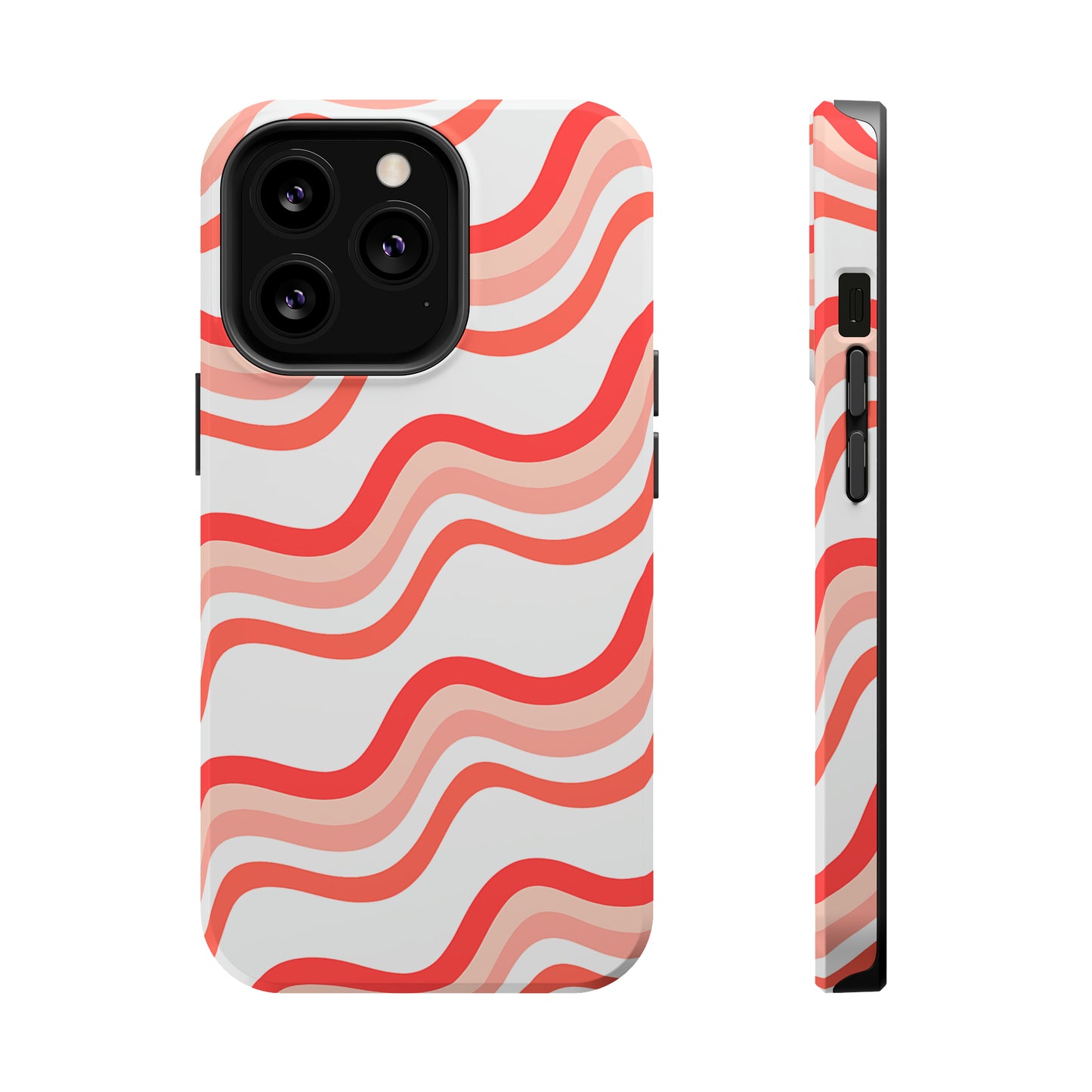 Wavy Stripes Pattern (iPhone MagSafe Case)Elevate your iPhone's style with the Wavy Stripes Pattern MagSafe Case, offering robust protection, MagSafe compatibility, and a choice of matte or glossy finish. PeRimaGallery