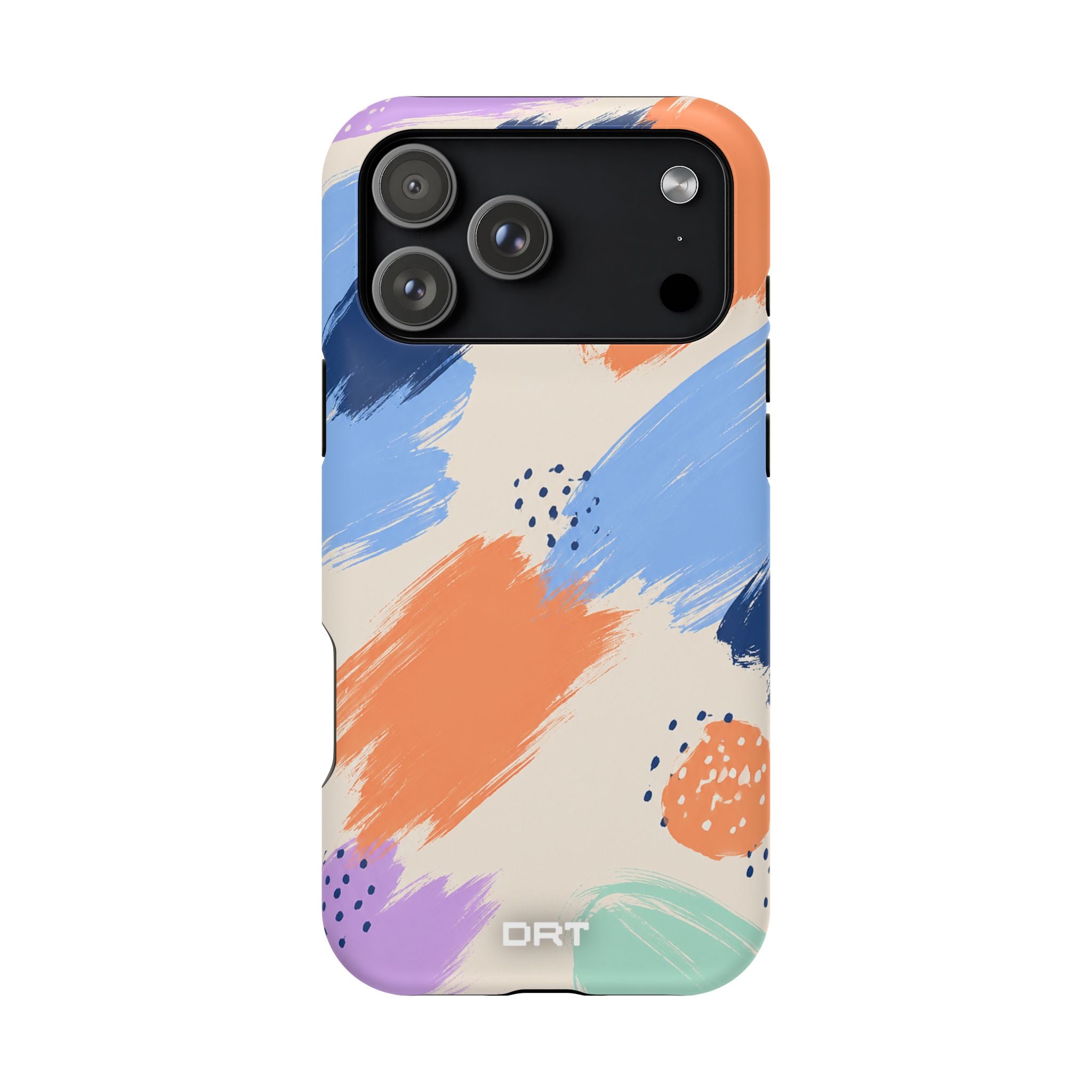 Abstract Brushstroke Magnetic Impact-Resistant Phone Case