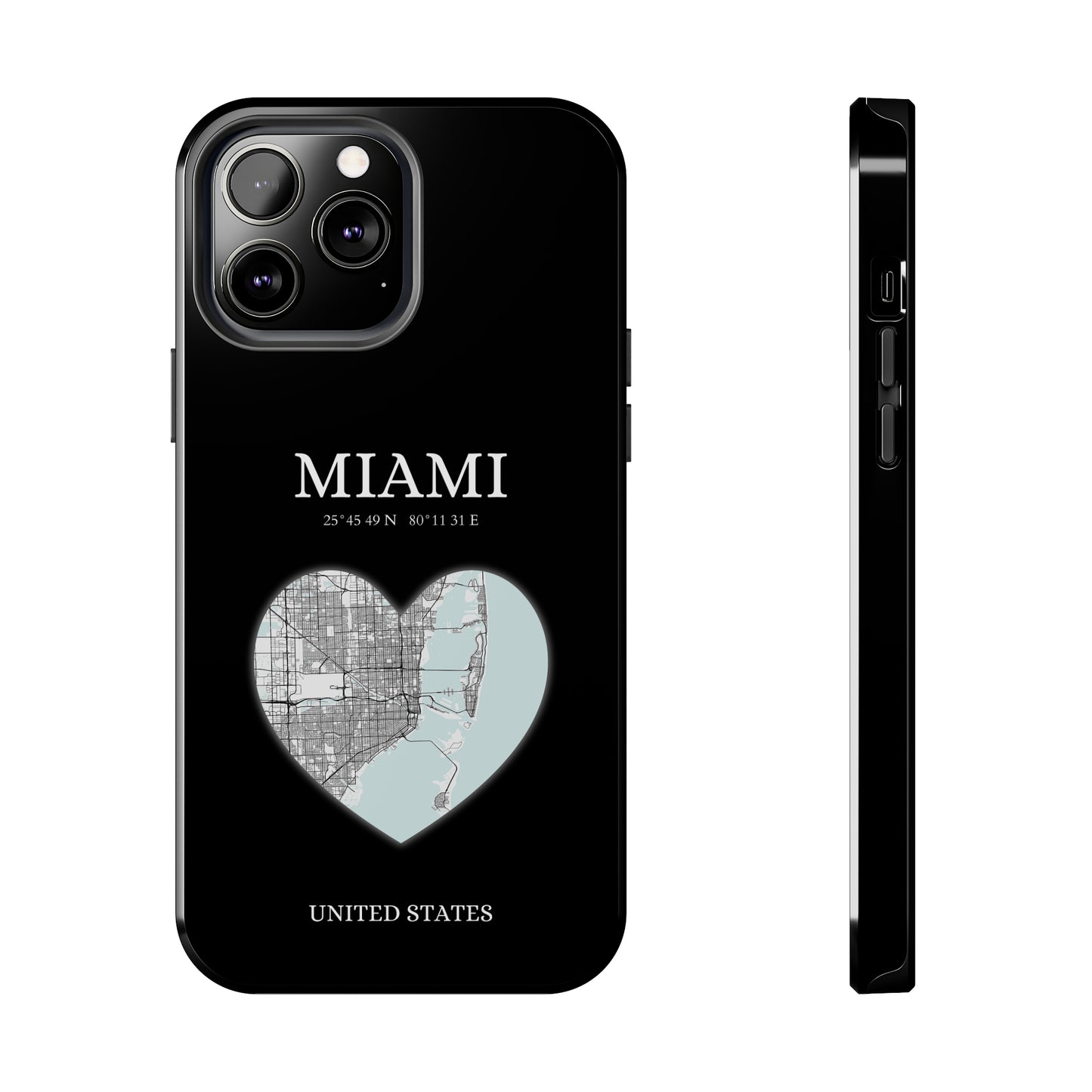 Miami Heartbeat - Black (iPhone Case 11-15)Elevate your iPhone's style with Rima's Miami Heartbeat case. Sleek, durable protection for models 11-15. Free US shipping.RimaGallery